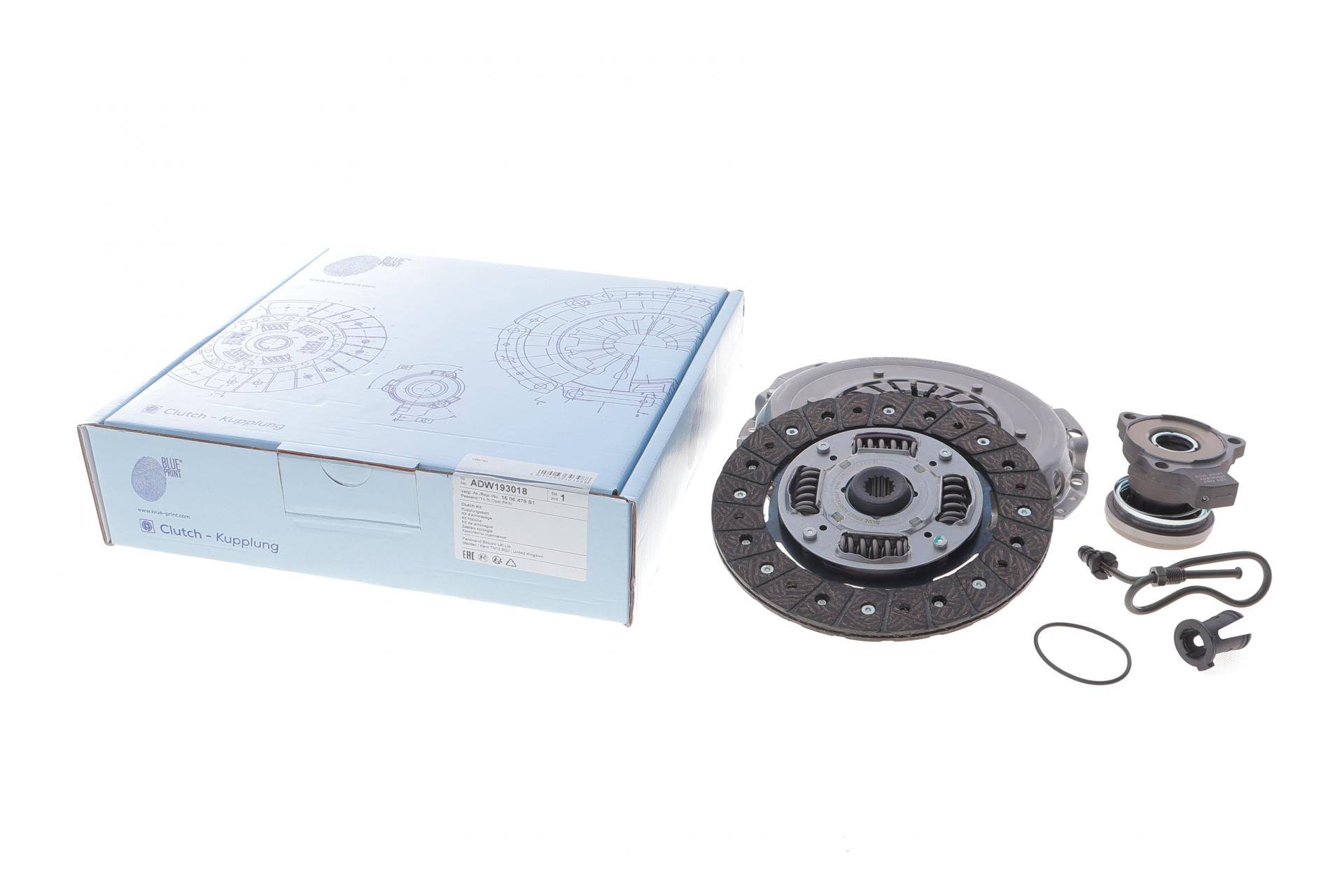 Комплект зчеплення Opel Combo 1.4 16V 04- (d=200mm) (+ вижимний)