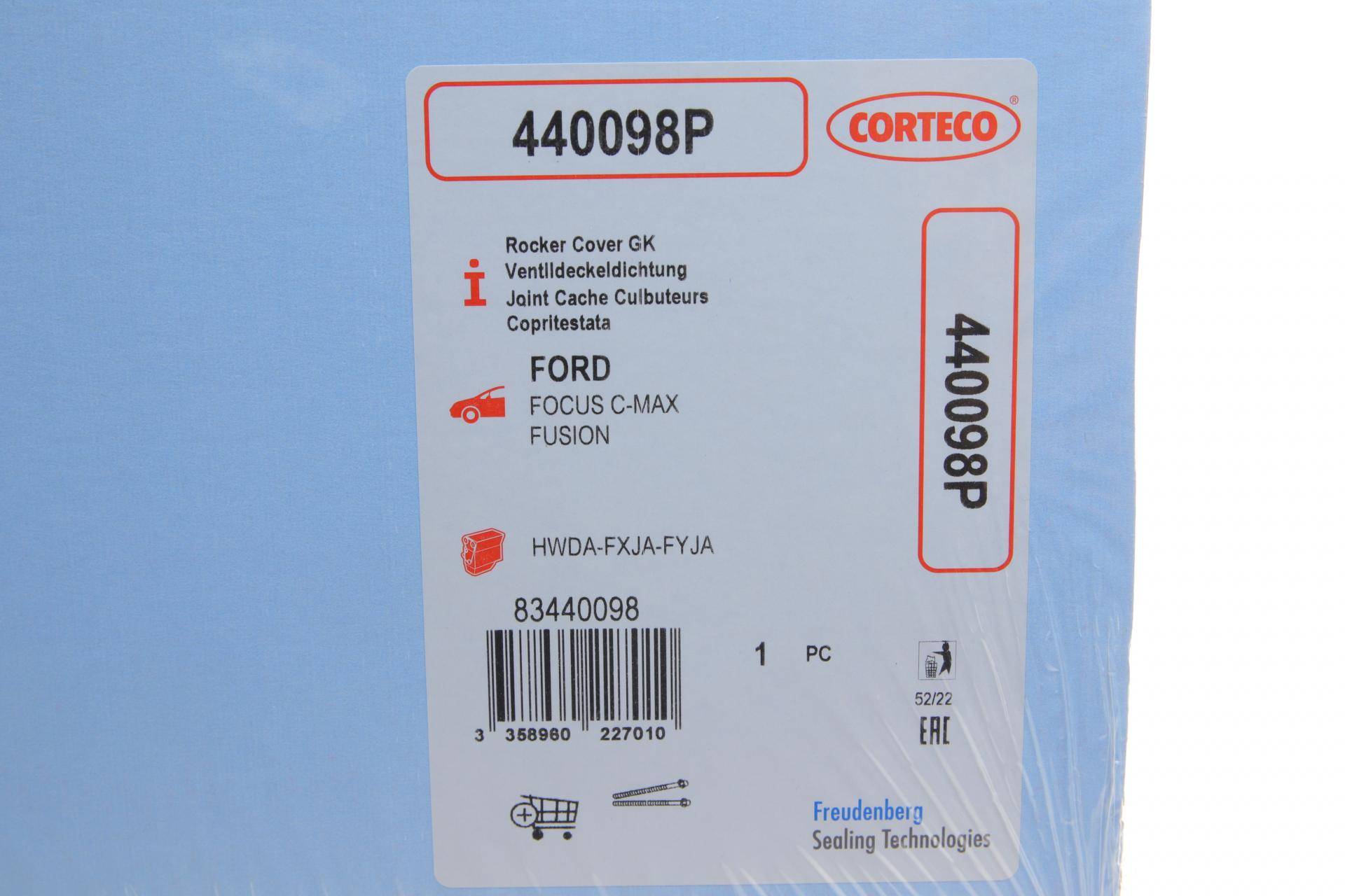 Прокладка кришки клапанів Ford Focus 1.4/1.6 16V 98-12