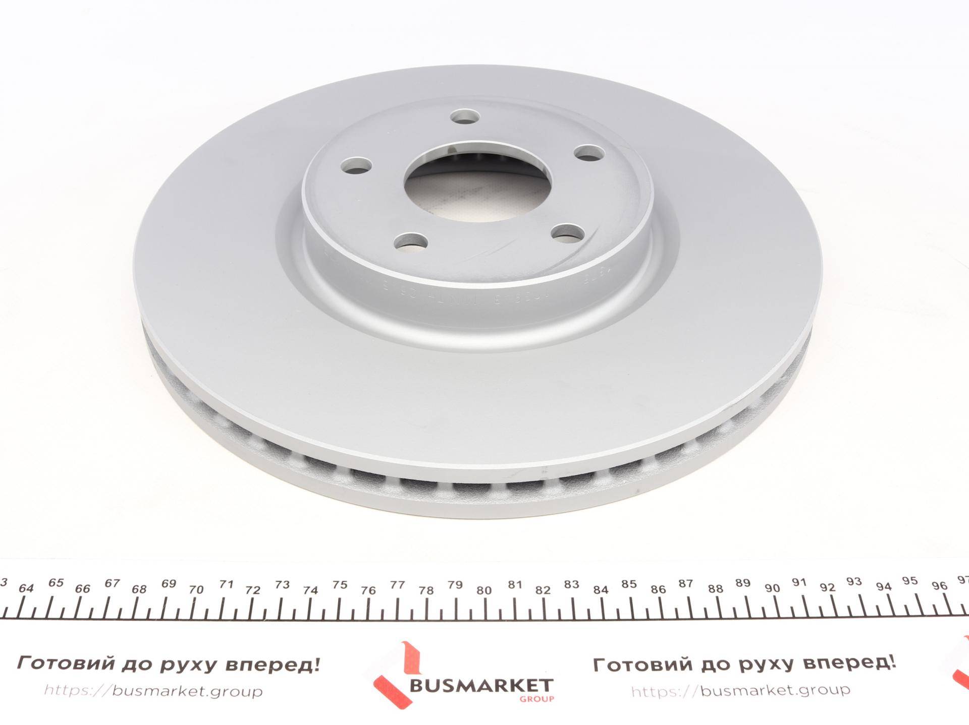 Диск гальмівний (передній) Ford Mondeo V 13- (300x28) (з покриттям) (вентильований)