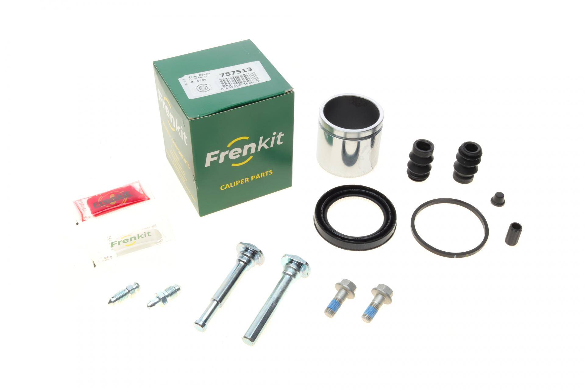 Ремкомплект супорта (переднього) Toyota Avensis 03-08(d=57mm)(Bosch)(+ поршен/направляюча) SuperKi