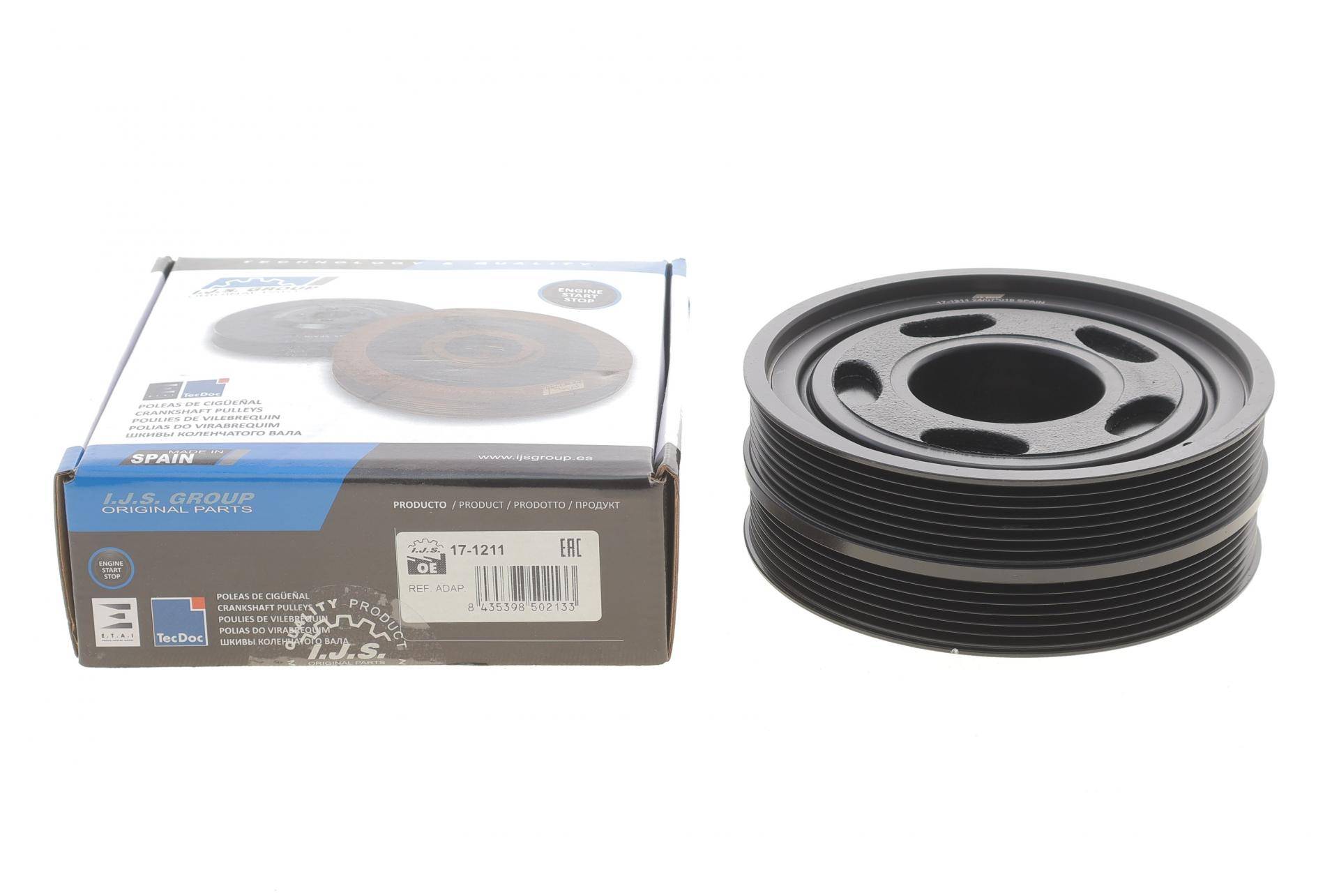 Шків колінвалу Audi A4/A5/A6/A7/A8/Q5/Q7 3.0 08-18