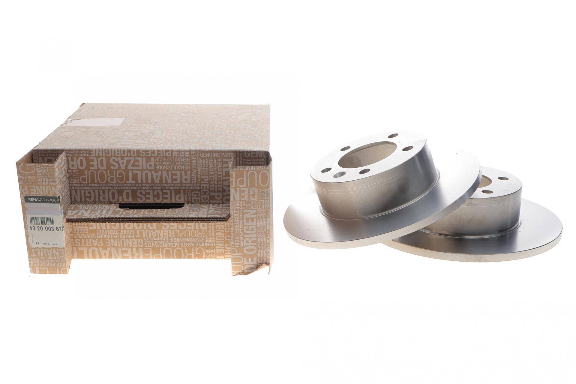 Диск гальмівний (задній) Renault Master/Opel Movano/Nissan NV400 10- (к-кт 2шт.)