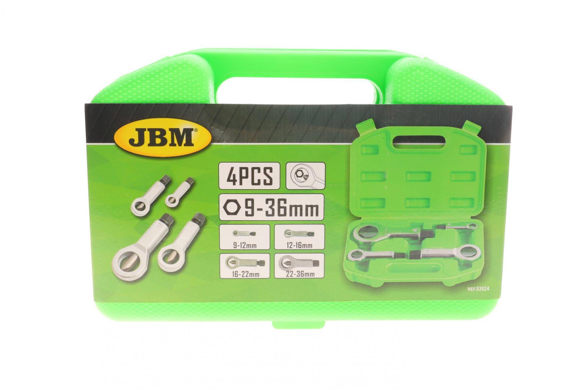 Haбіp гaйкopізів 9-12/12-16/16-22/22-34mm (4шт)