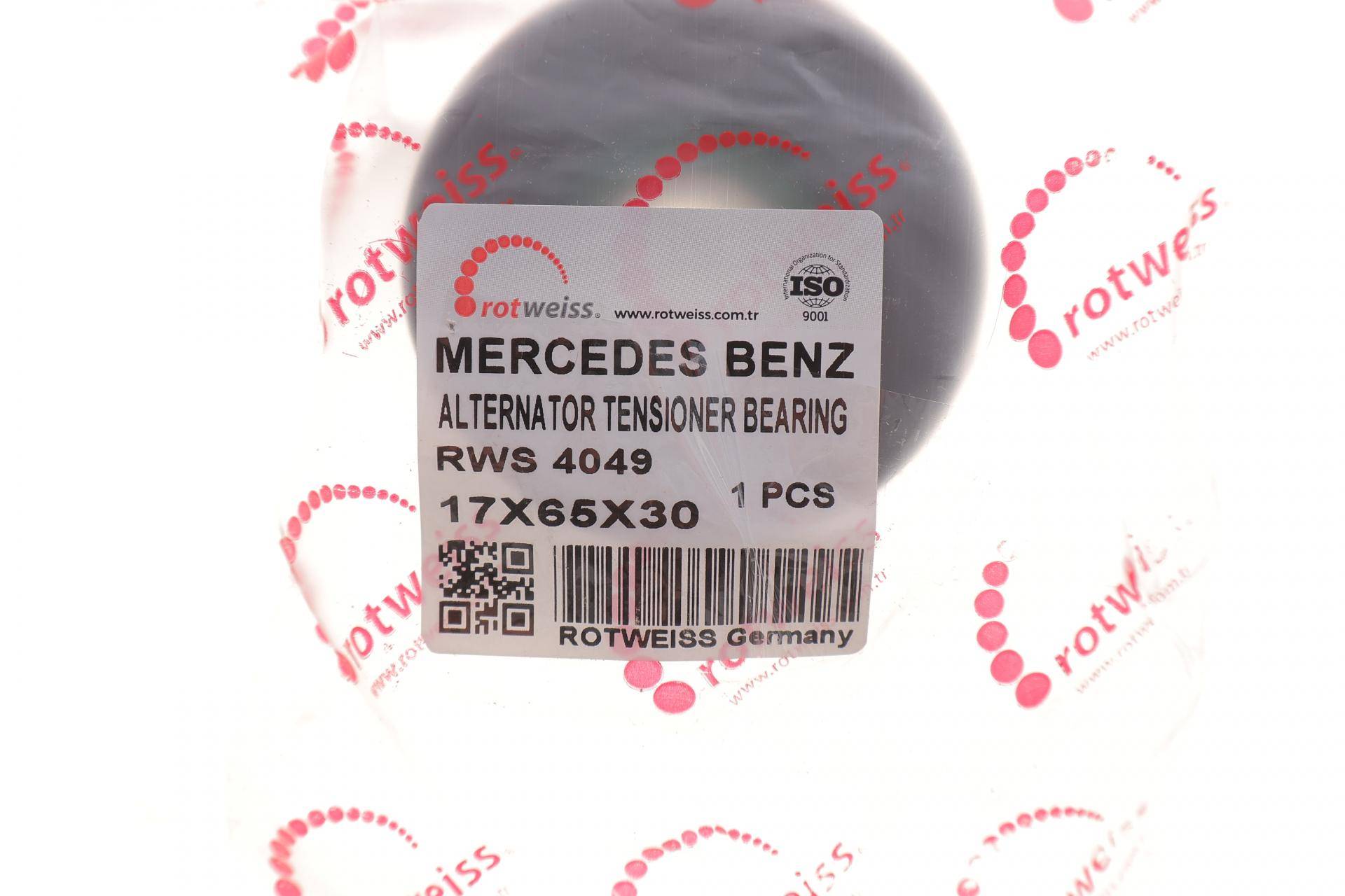 Ролик генератора MB W163/W204/W211/W251 3.0D 09- (паразитний) (65x30)