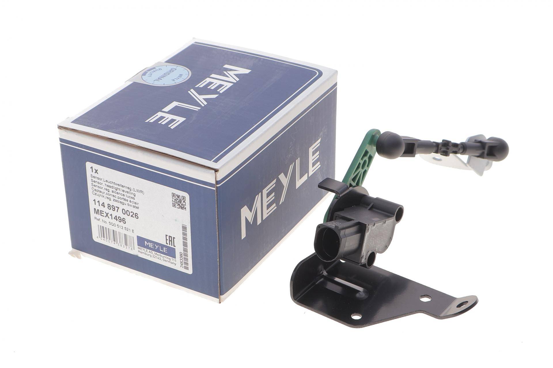 Датчик регулювання кута нахилу фар (задній) Skoda Octavia/VW Golf VII 12-20 (L)