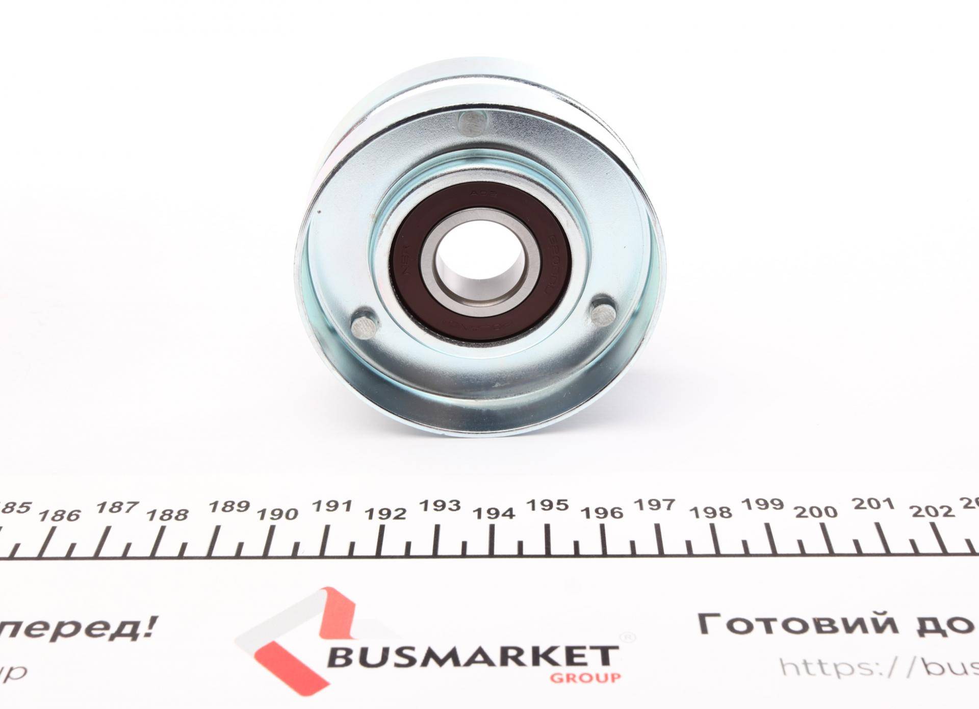 Ролик генератора Hyundai Accent II/Elantra/Kia carens II/III 1.5/2.od 01- (натяжний) (70x27.5) (MPQ0554)