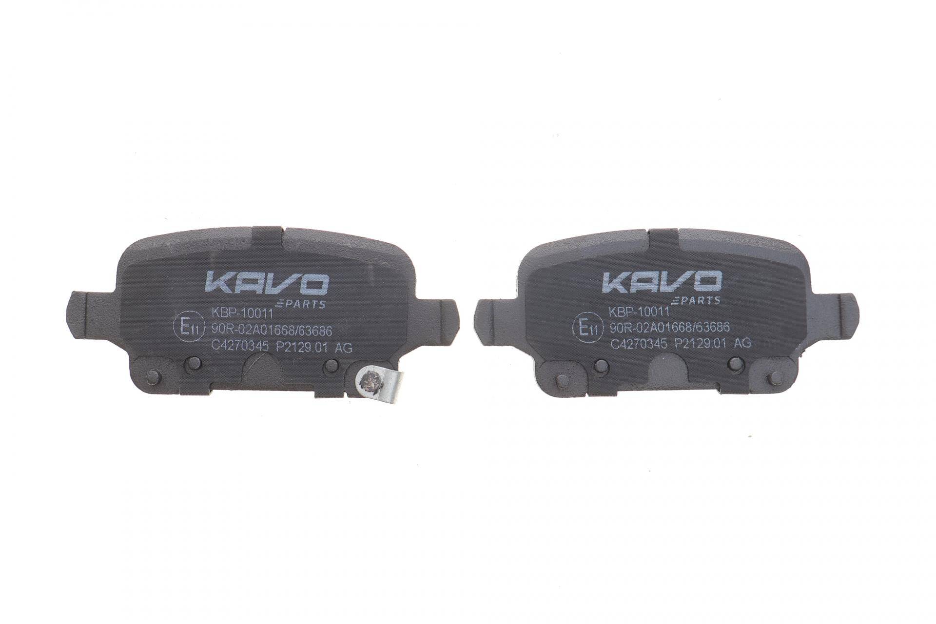 Колодки гальмівні (задні) Chevrolet Cruze 15-/Bolt 16-/Opel Astra K 15-