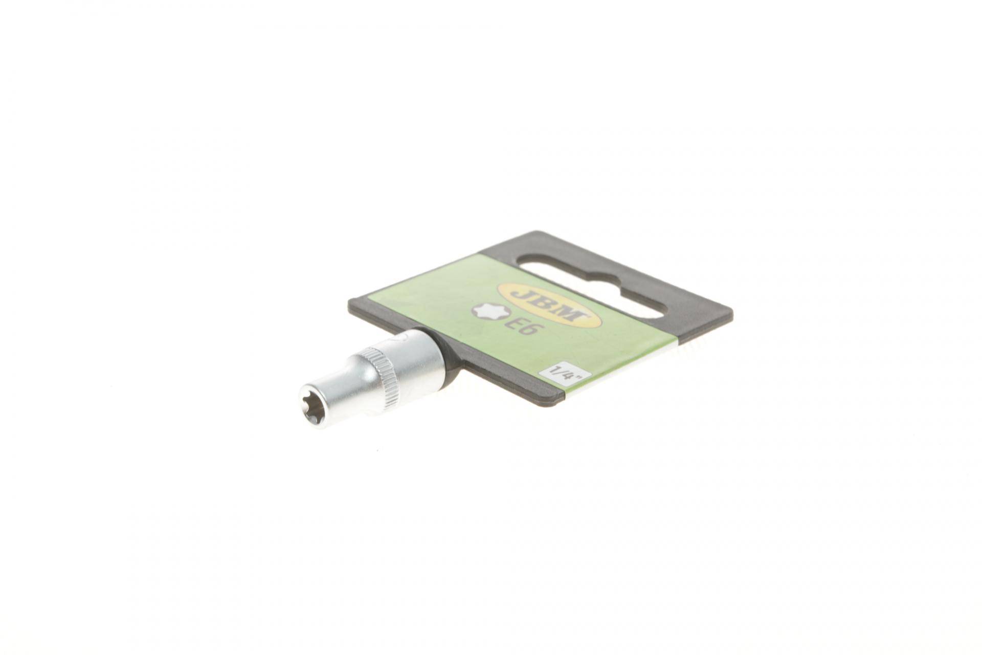 Головка торцева 1/4" E6