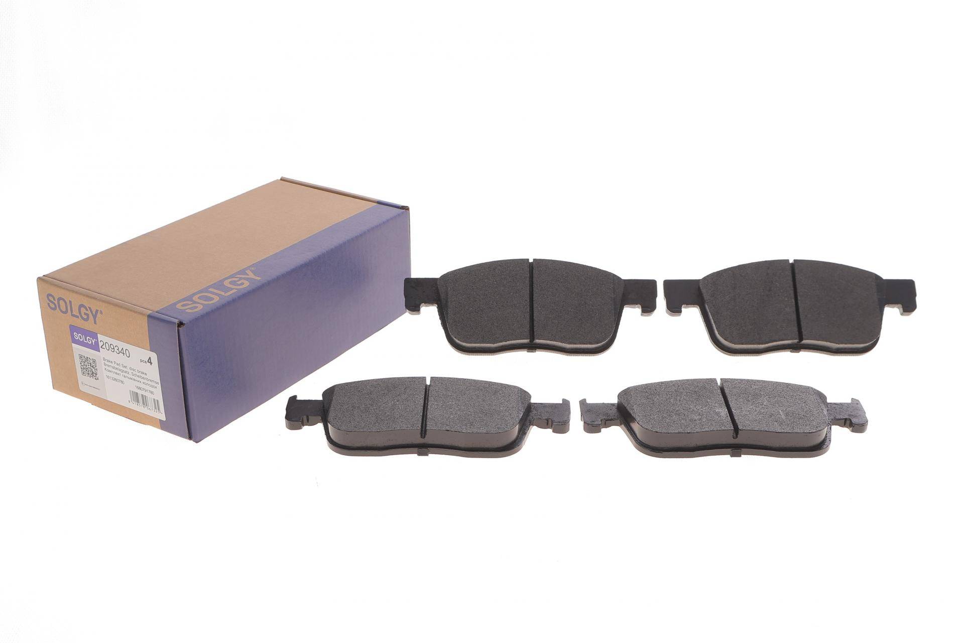 Колодки гальмівні (передні) Citroen Jumpy/Peugeot Expert 16-