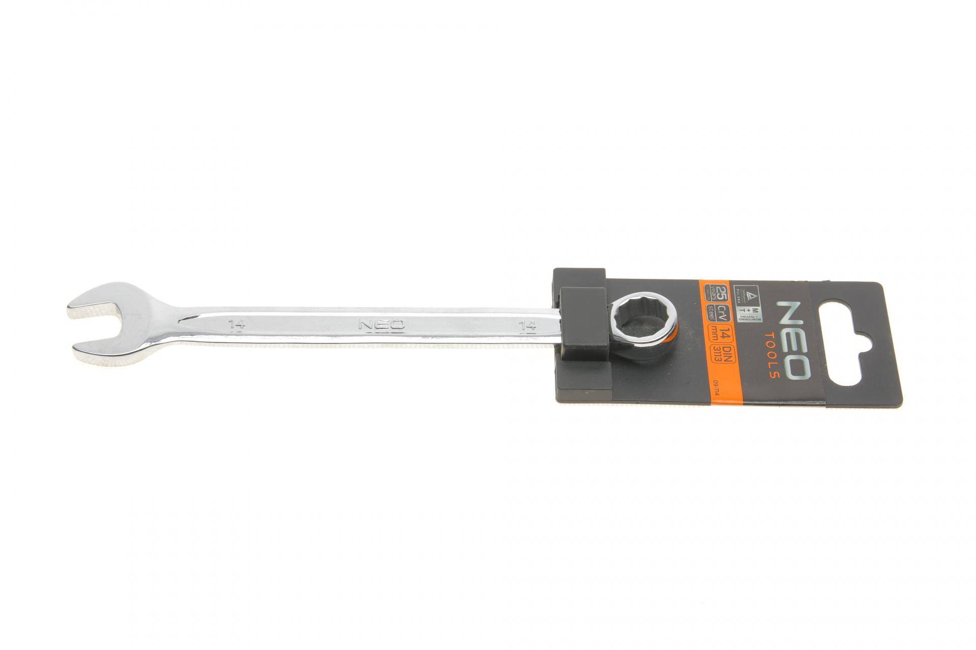 Ключ ріжково-накидний 14 мм L-180 мм