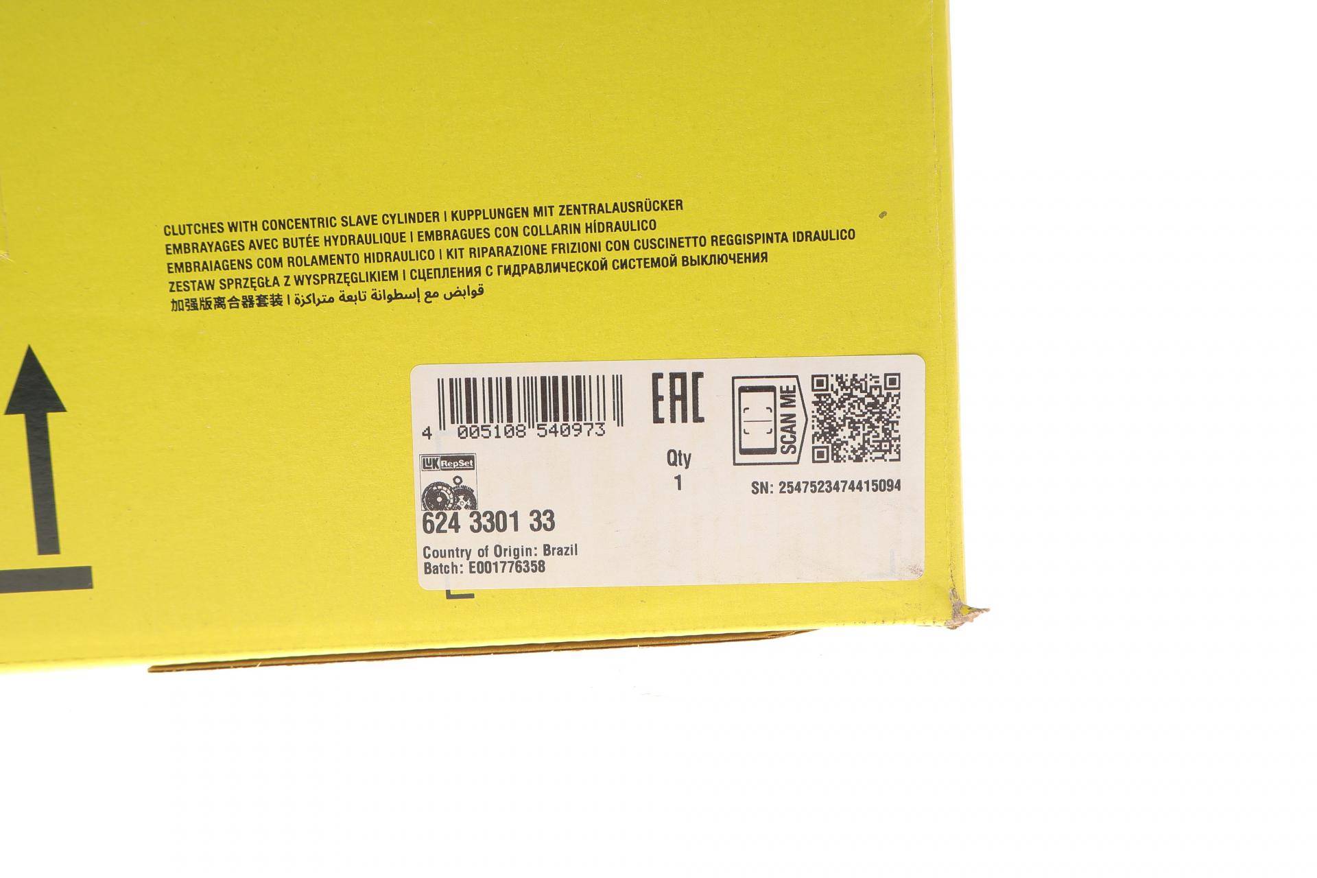 Комплект зчеплення Ssangyong Rexton 2.7 Xdi 04-