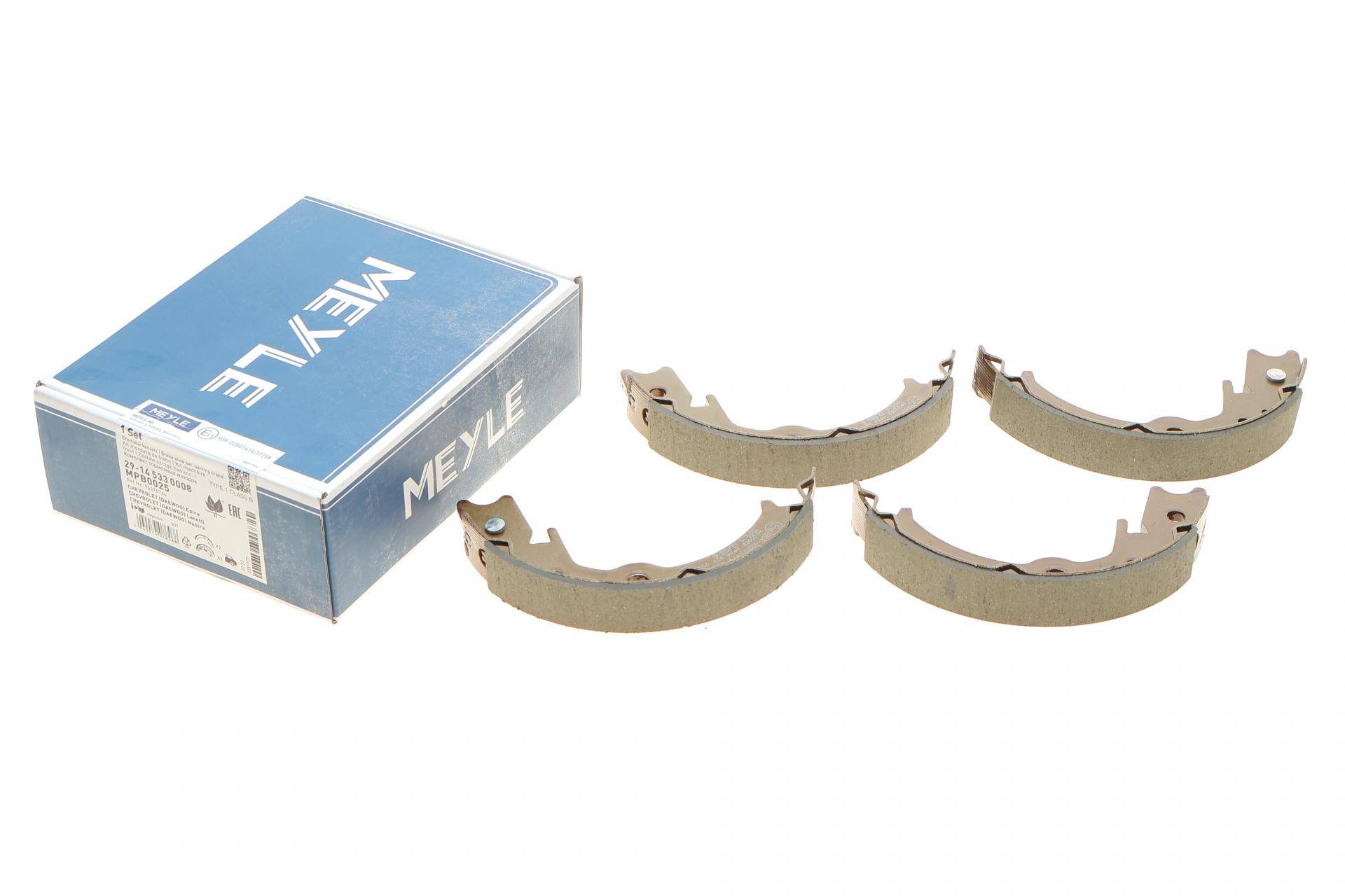 Колодки ручника Chevrolet Lacetti 05- (170x26) (без пружини)