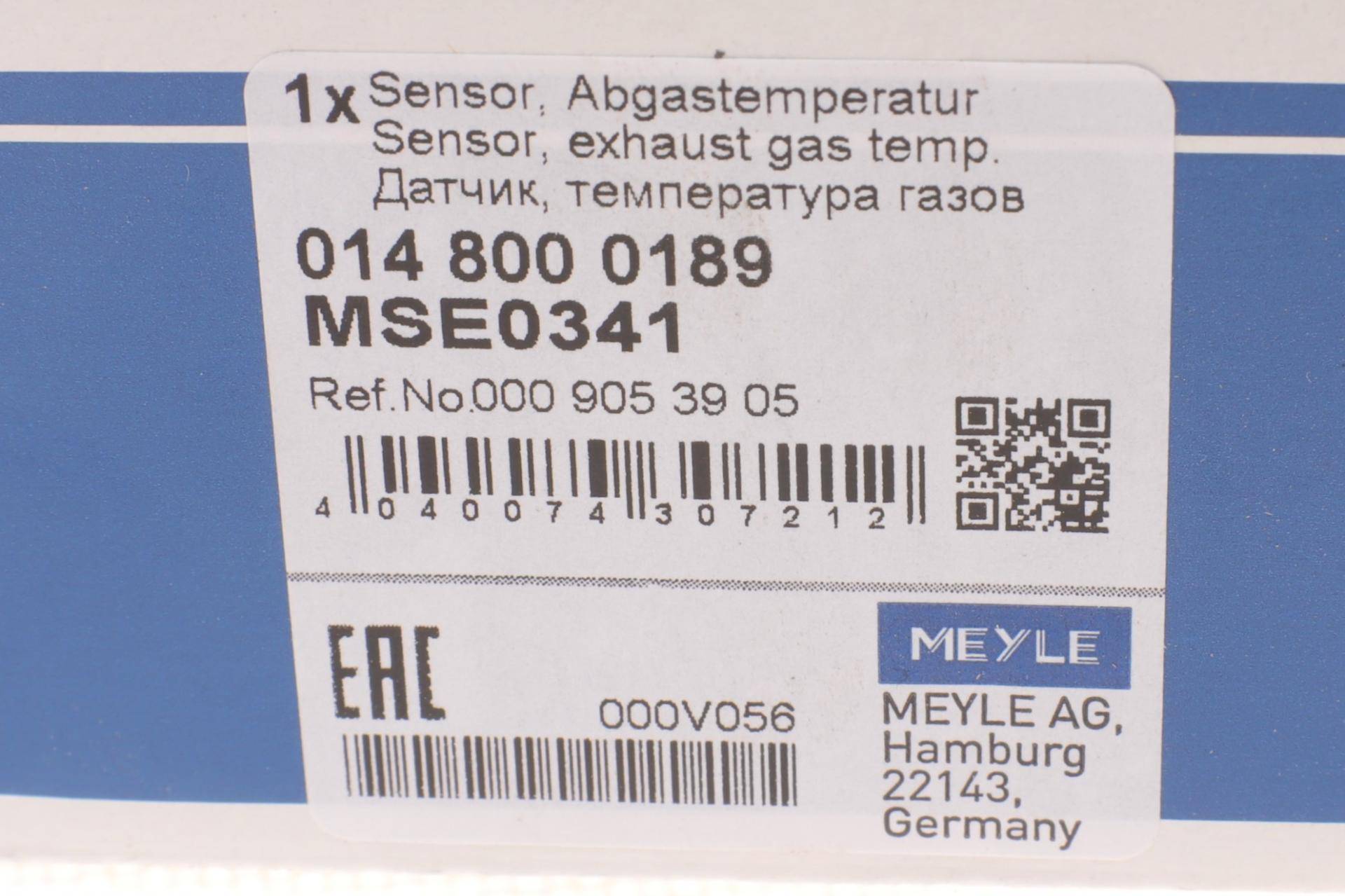 Датчик температури ВГ (в каталізаторі) MB Sprinter 906/Vito (E639/447) 2.2CDI 06-