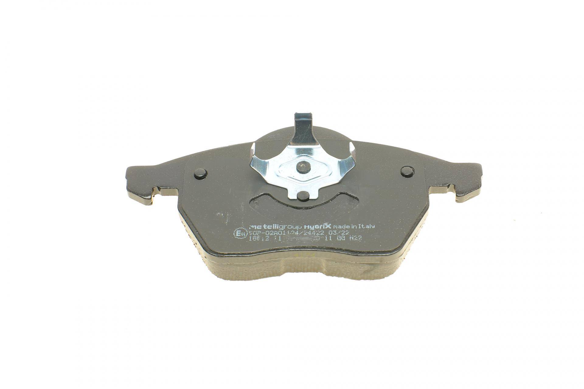 Колодки гальмівні (передні) Audi A3/TT/Skoda Octavia 96-10/VW Golf/Passat B3/B4 91-06 (без датчика)