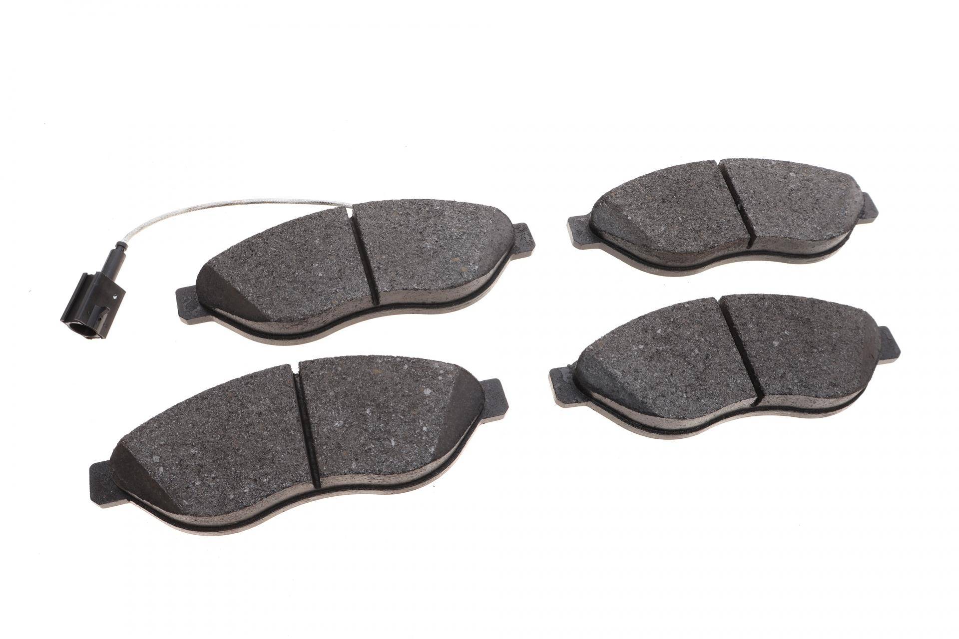 Колодки гальмівні (передні) Citroen Jumper/Fiat Ducato/Peugeot Boxer 06- (+датчик)