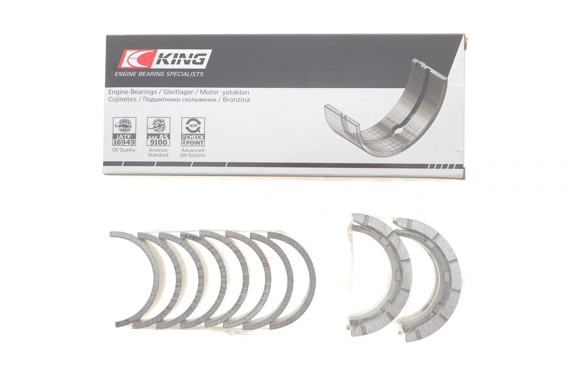 Вкладиші корінні Opel Astra 2.2 01-05/Vectra 2.2 00-08 (+0.254)