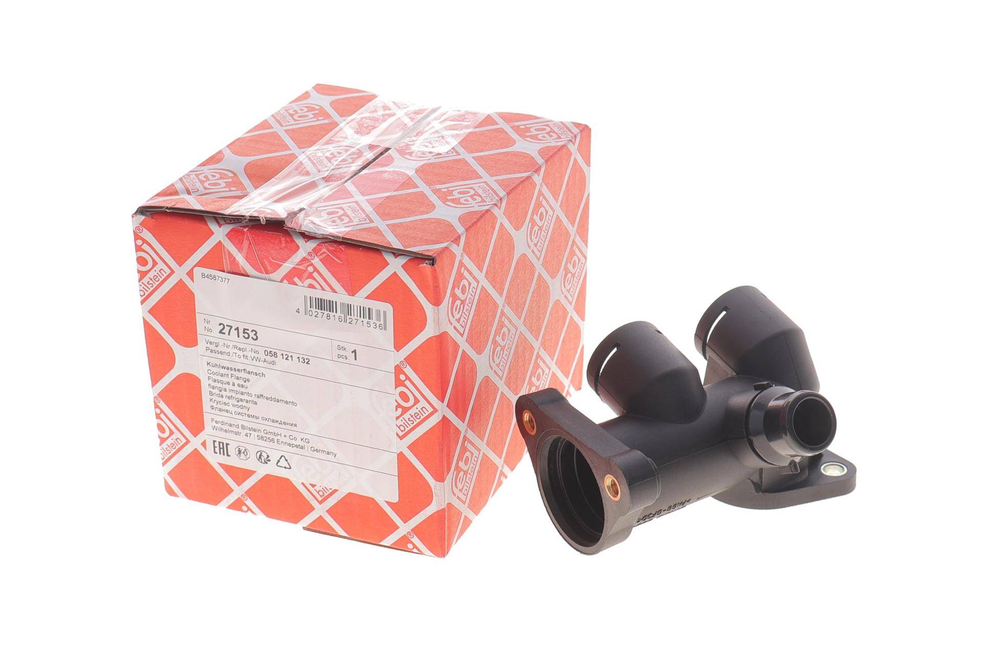 Фланець системи охолодження Audi A4/A6/Cabriolet/VW Passat 1.8 94-05