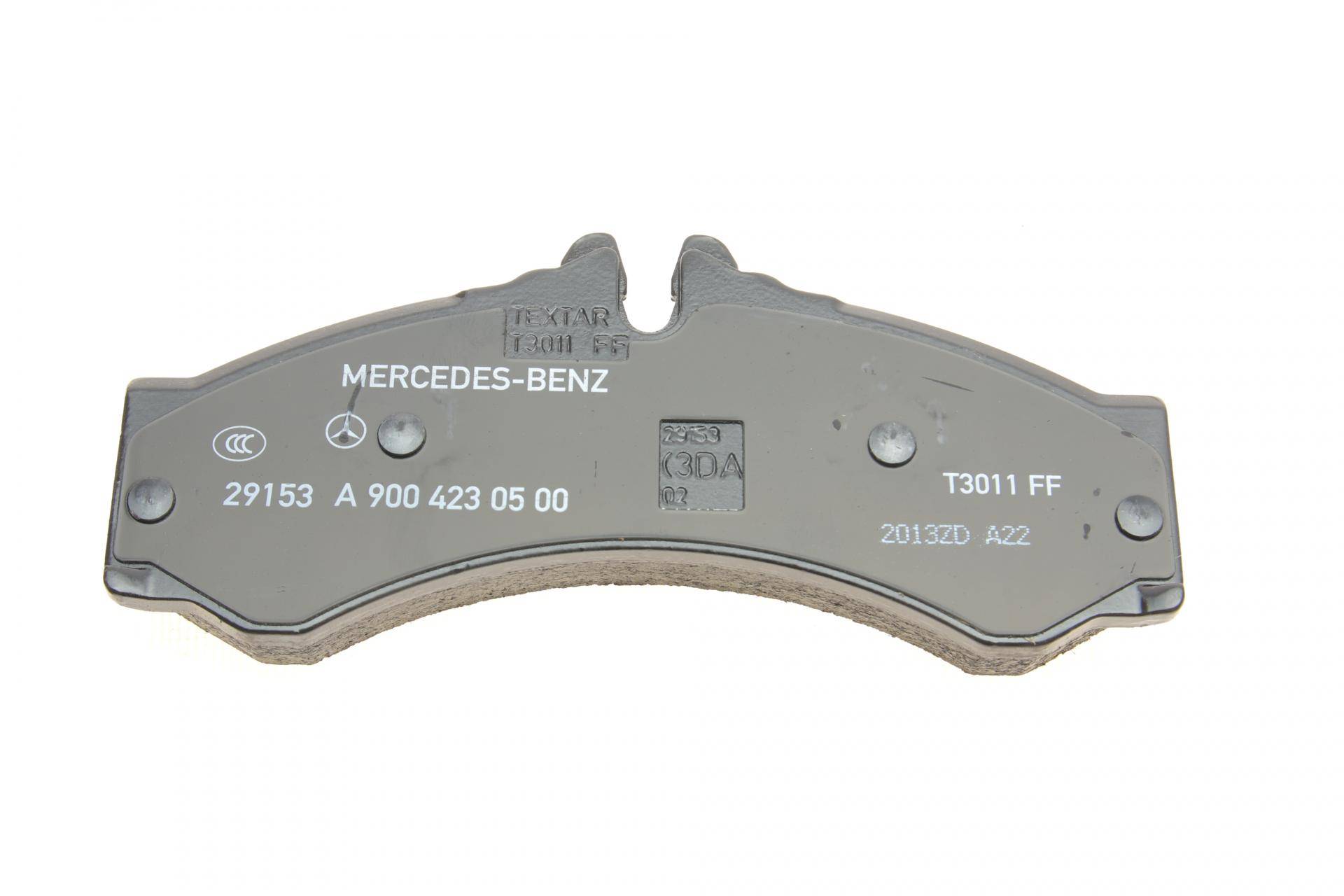 Колодки гальмівні (передні/задні) MB Sprinter 408-416/VW LT 46 96-