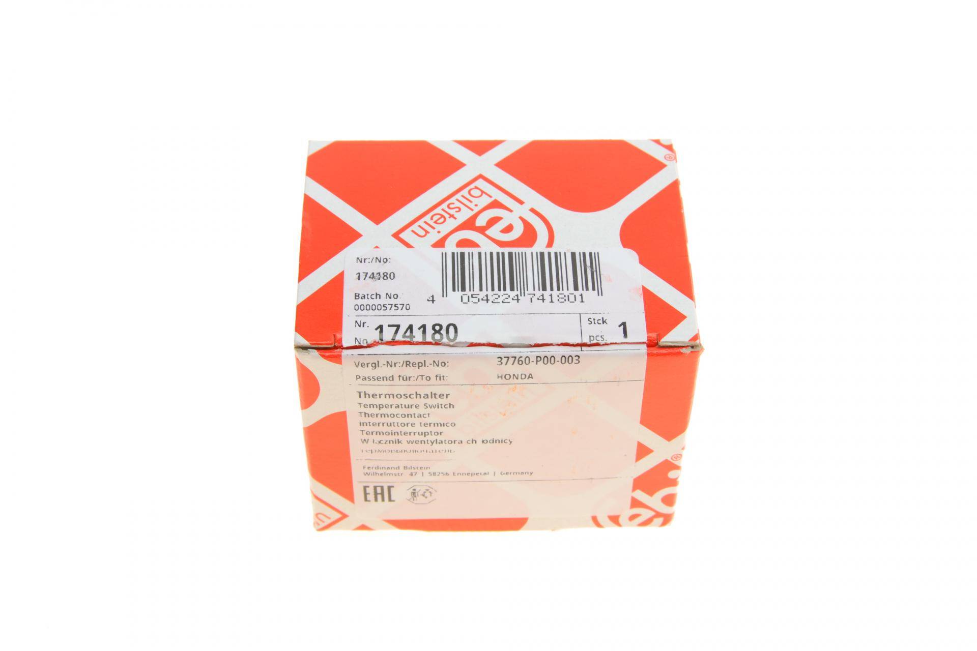 Датчик температури охолоджуючої рідини Honda Accord/Civic/CR-V 91- 93℃ (коричневий)