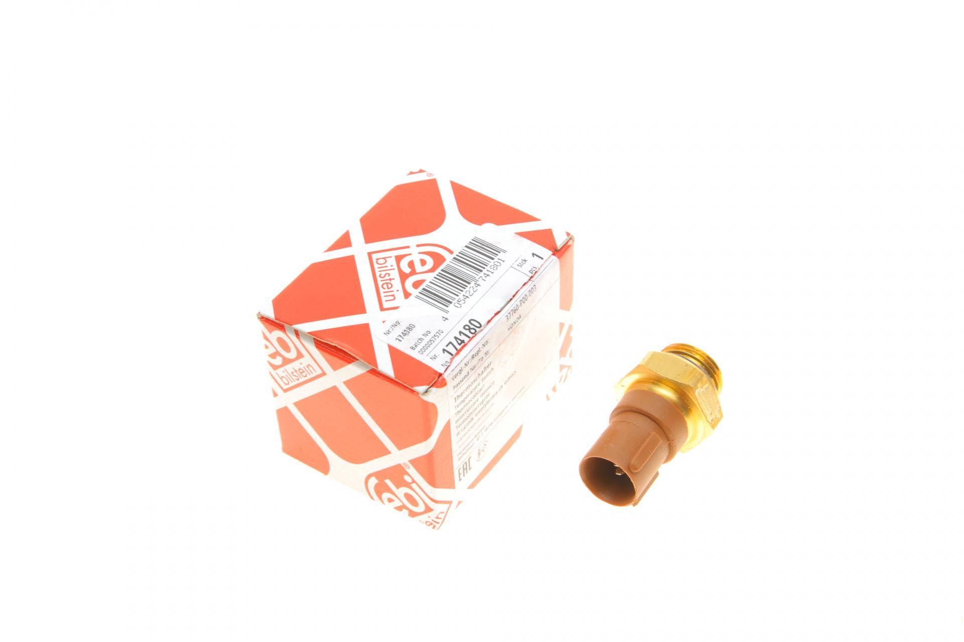 Датчик температури охолоджуючої рідини Honda Accord/Civic/CR-V 91- 93℃ (коричневий)