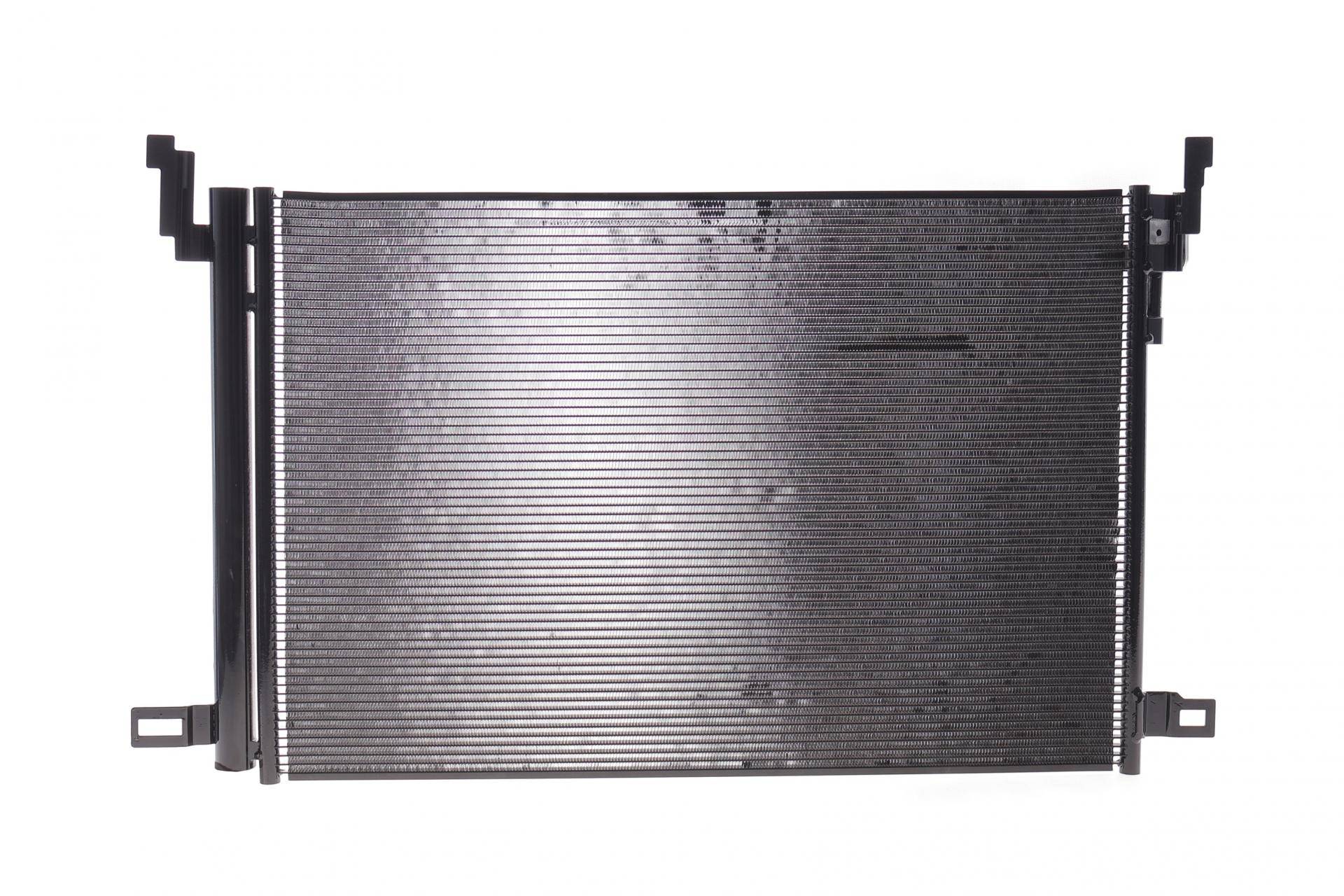 Радіатор кондиціонера (з осушувачем) Porsche Cayenne 2.9 S/3.0/4.0 Turbo 17-
