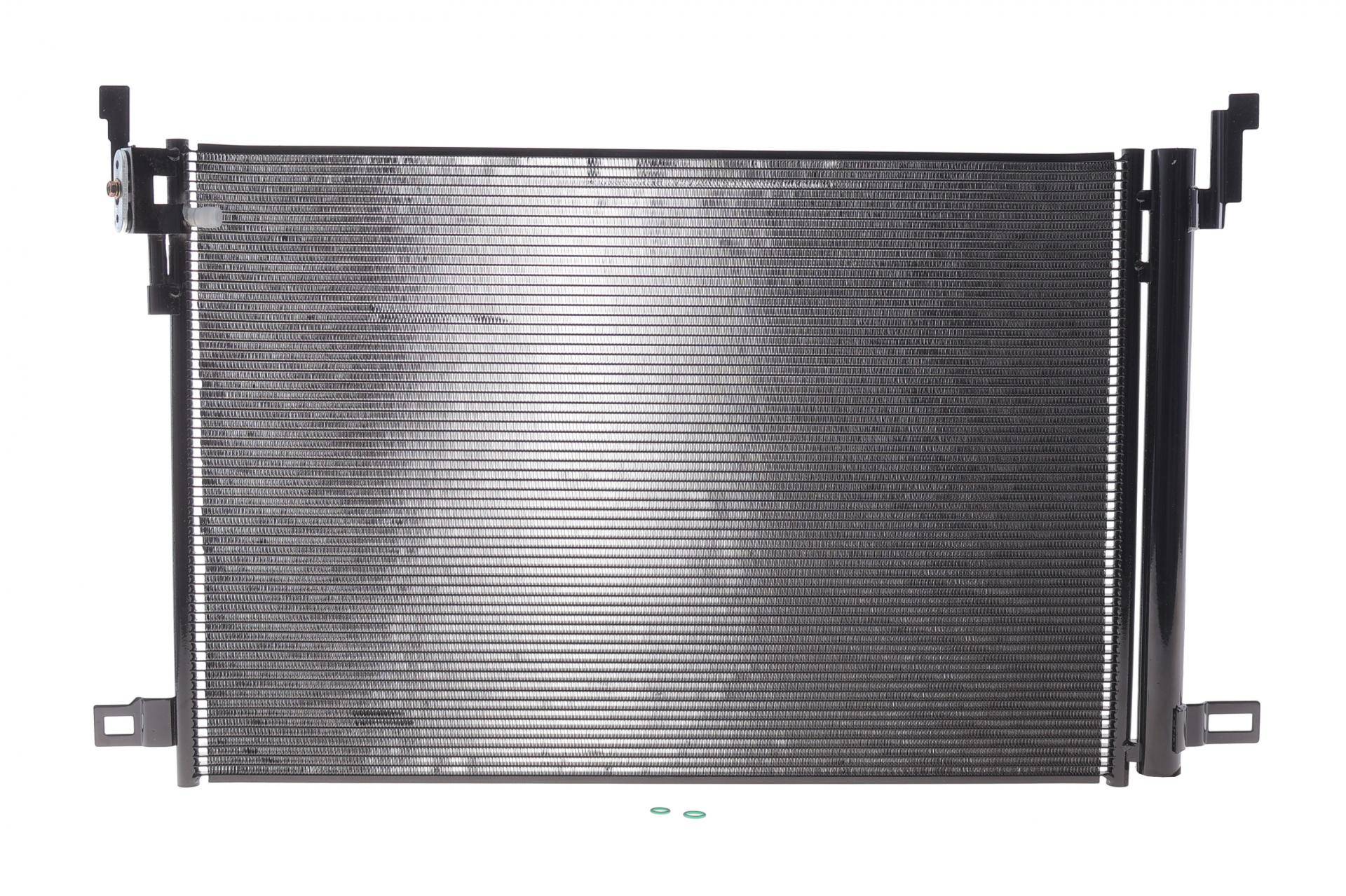 Радіатор кондиціонера (з осушувачем) Porsche Cayenne 2.9 S/3.0/4.0 Turbo 17-