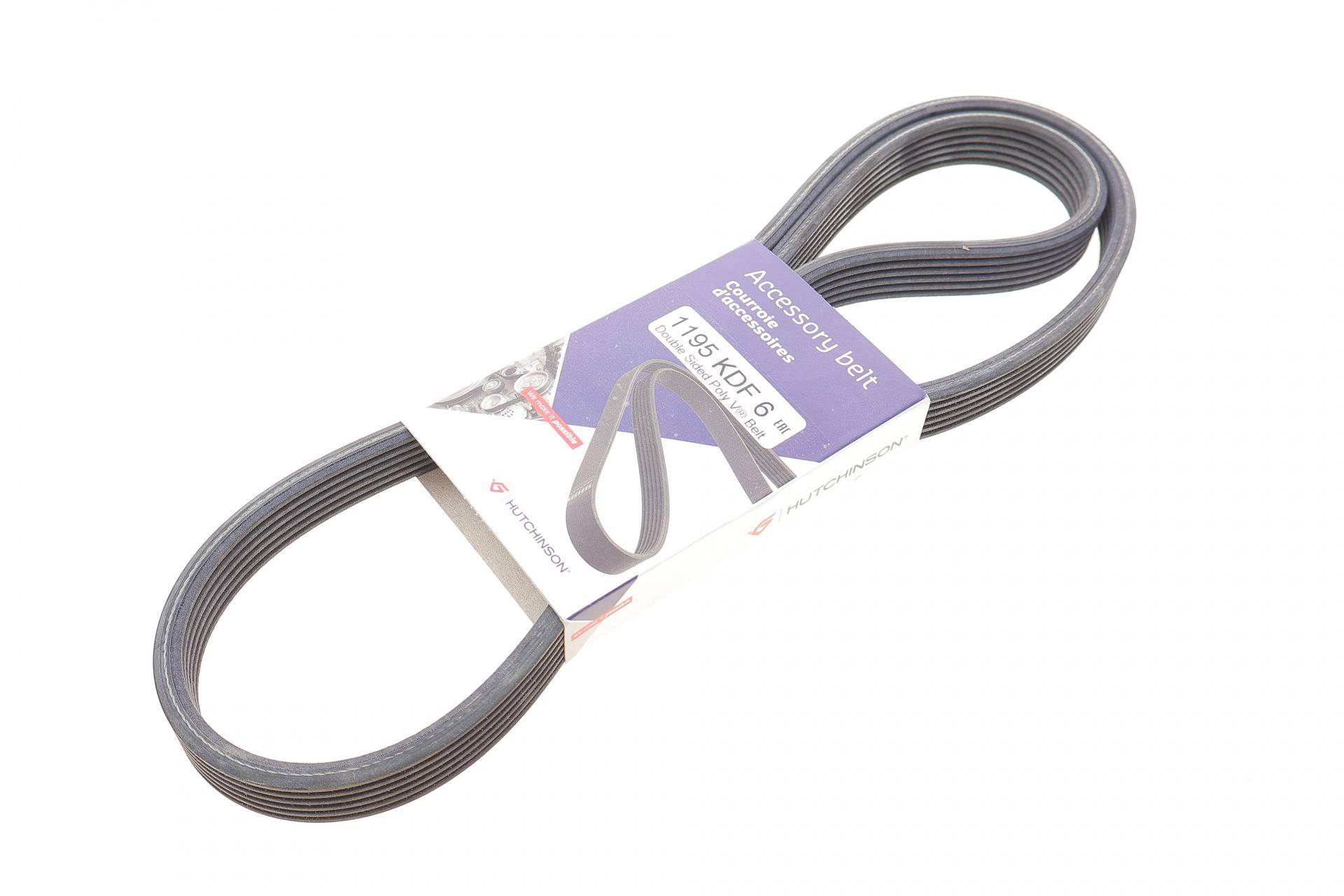 Ремінь генератора VW T5 1.9TDI/VW Caddy III 1.9TDI/2.0 (6DPK1195)