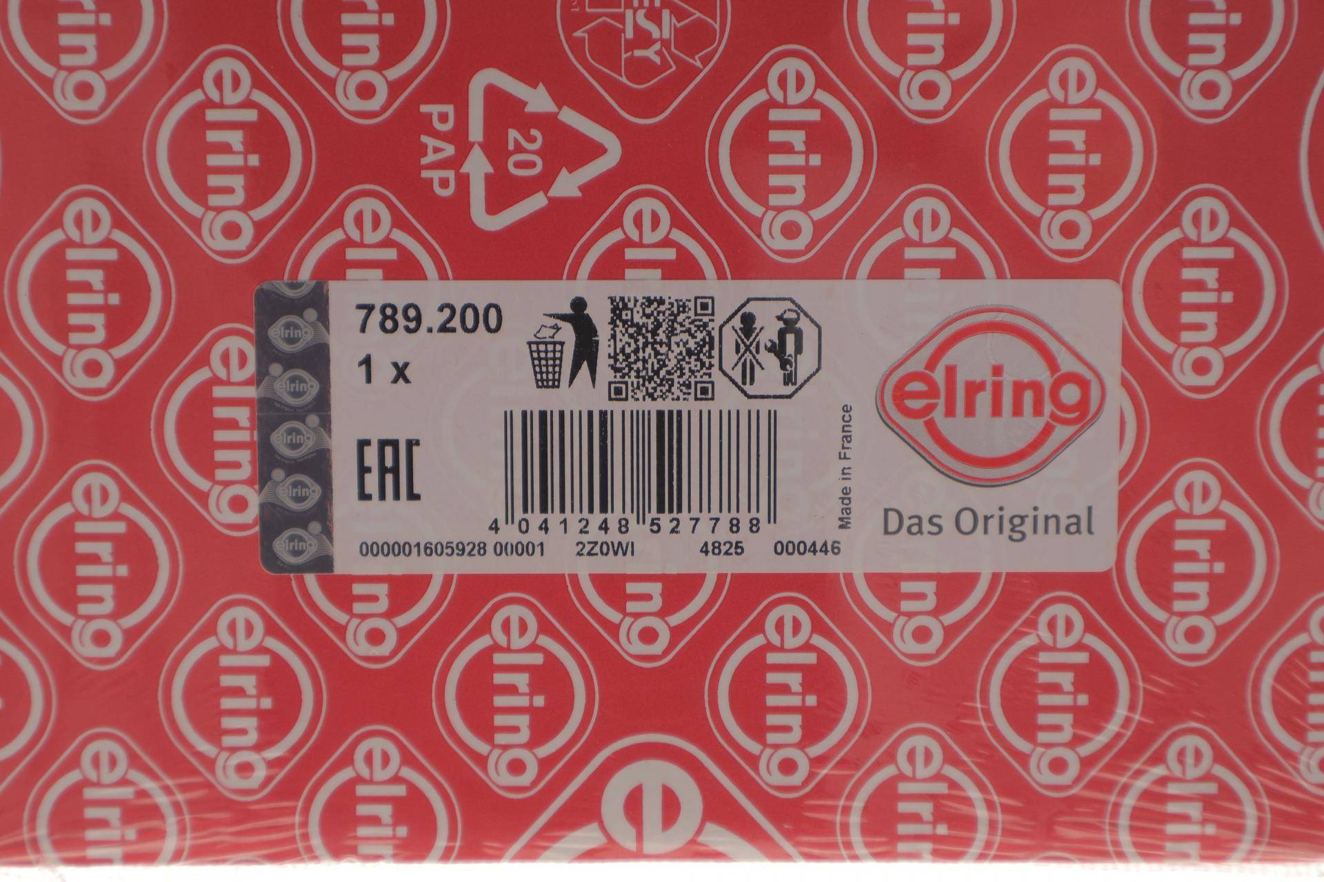 Прокладка ГБЦ Opel Combo/Fiat Doblo 1.6D 08- (1.02mm)