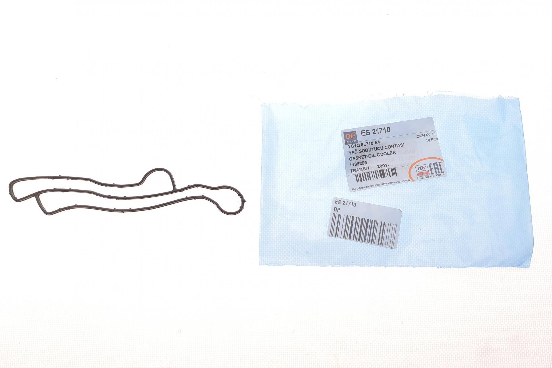 Прокладка радіатора масляного Ford Transit 2.4D/TD 00-06