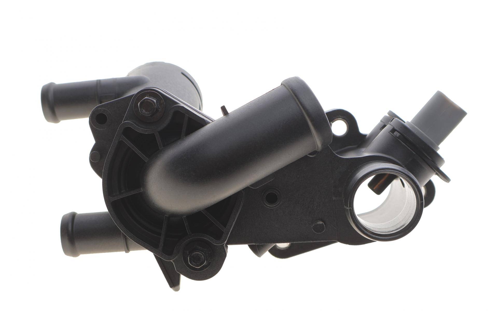 Термостат VW Polo/Skoda Fabia 1.4 99-14/Roomster 1.4 07-15 (87°) (з корпусом)