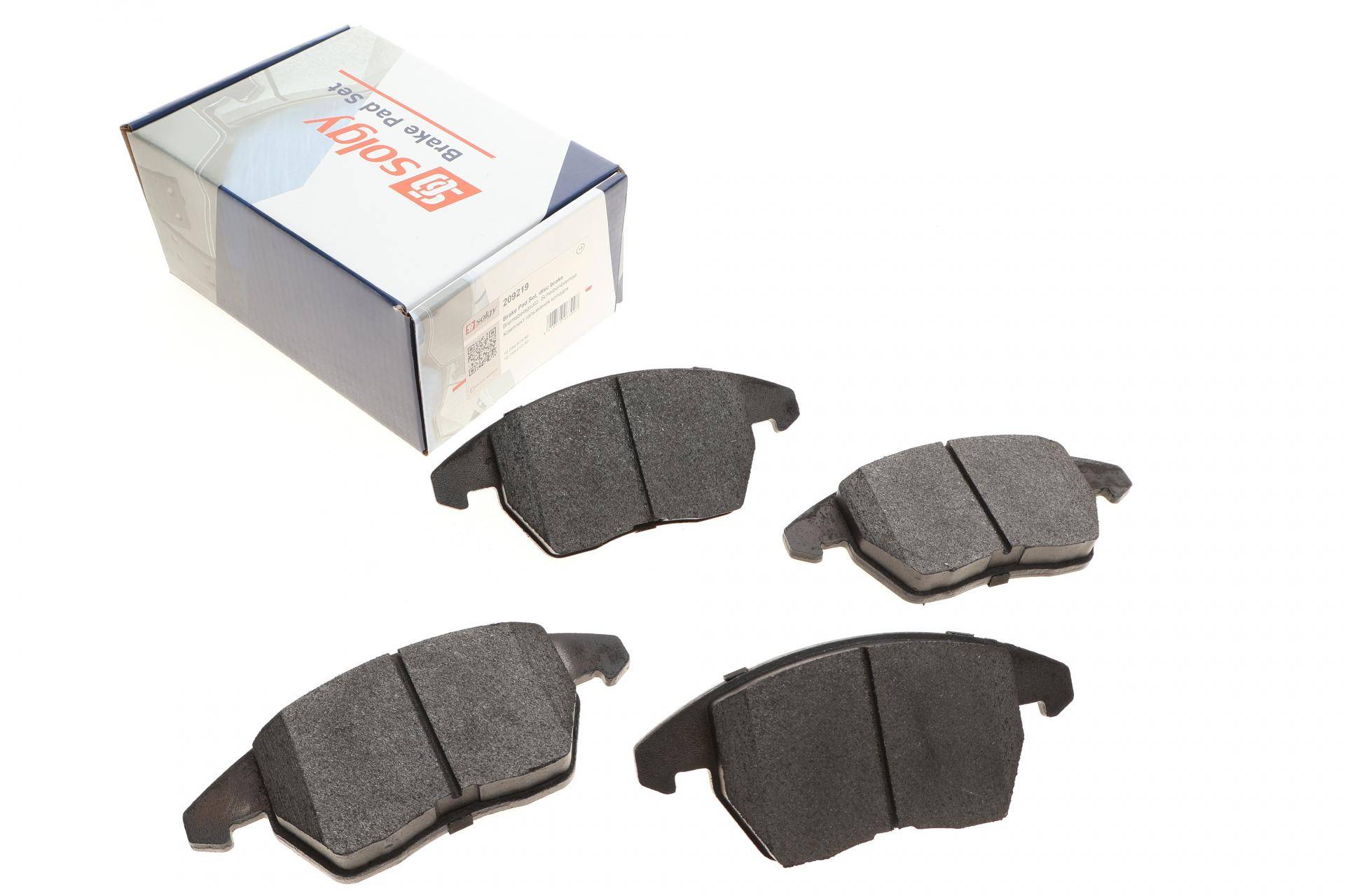 Колодки гальмівні (передні) Citroen C4 04-11/Peugeot 207/308 07-14/208 12-/307 03-09/3008 09-16