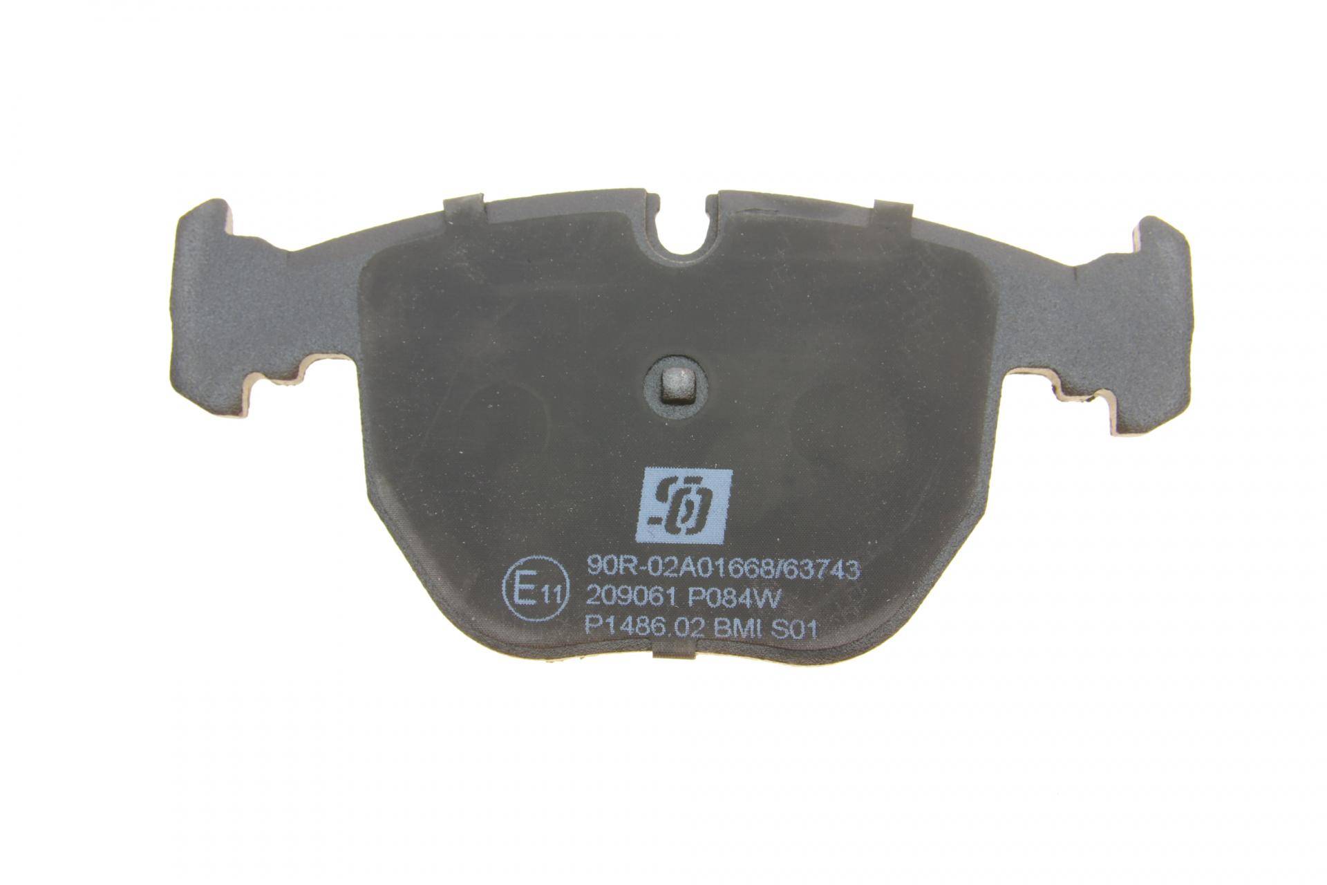 Колодки гальмівні (передні) BMW 5 (E39)/7 (E38) 94-