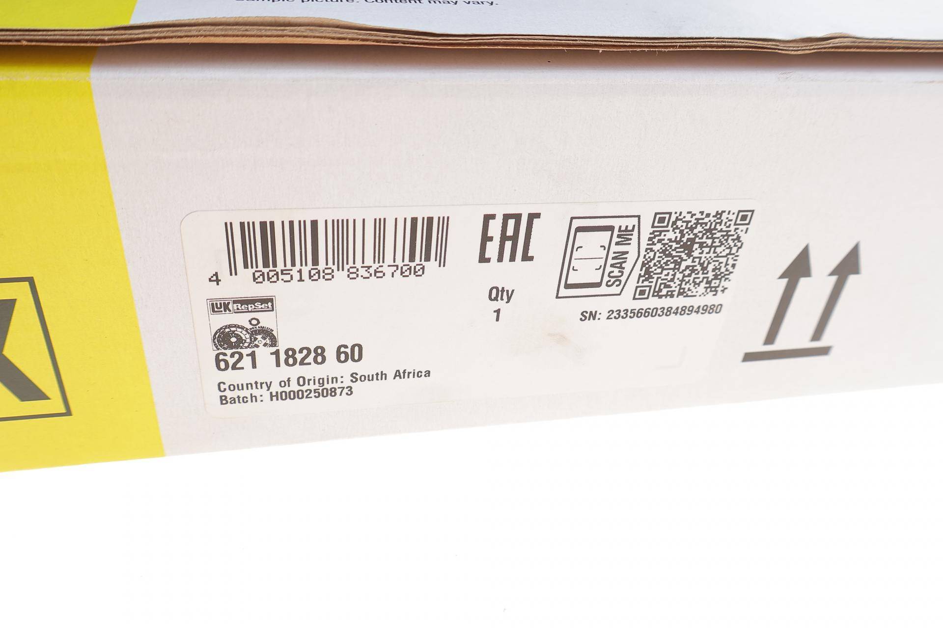 Комплект зчеплення Honda Civic V/VI/VII/HR-V 1.5i/1.6 91- (d=210mm) (+вижимний)