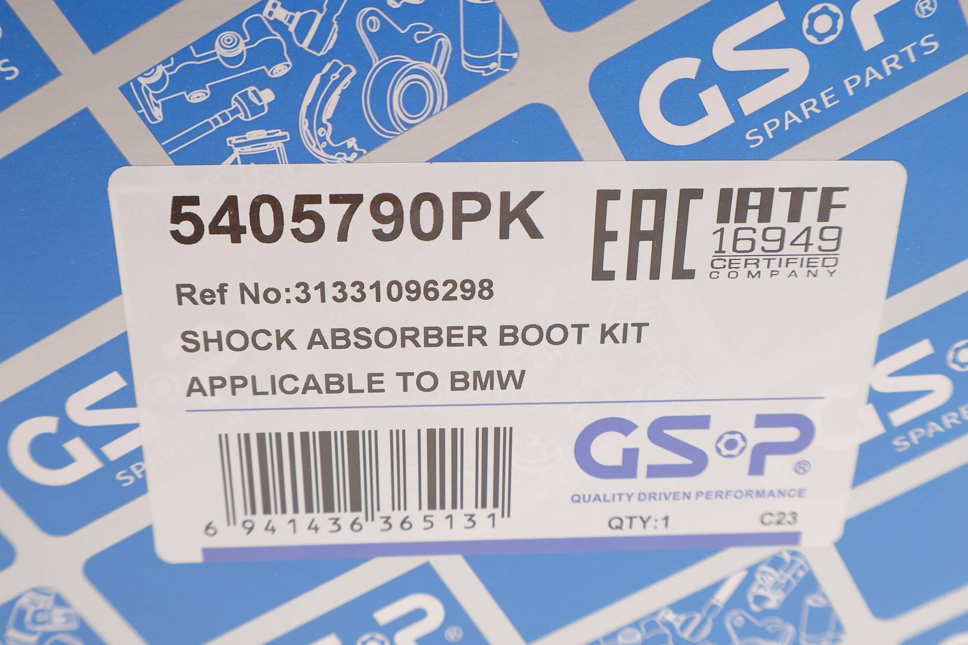 Пильник + відбійник амортизатора (переднього) BMW X5 (E53) 00-06 (к-кт 2 шт) M54/M57/M62/N62