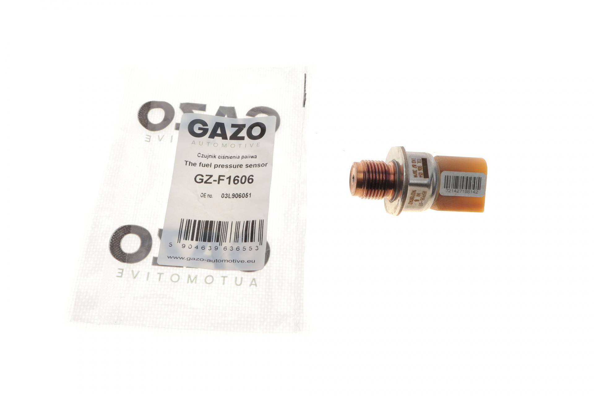 Датчик тиску палива VW Caddy III 1.6/2.0 TDI 10-/VW T5/Crafter 2.0 TDI 09-