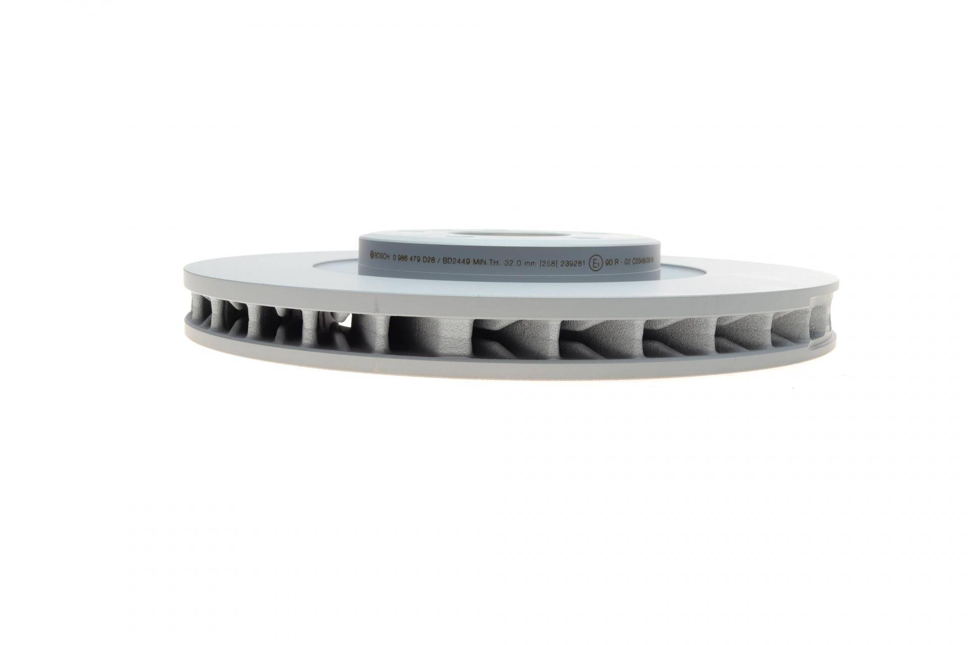 Диск гальмівний (передній) Porsche Macan 14-(R) (350x34)