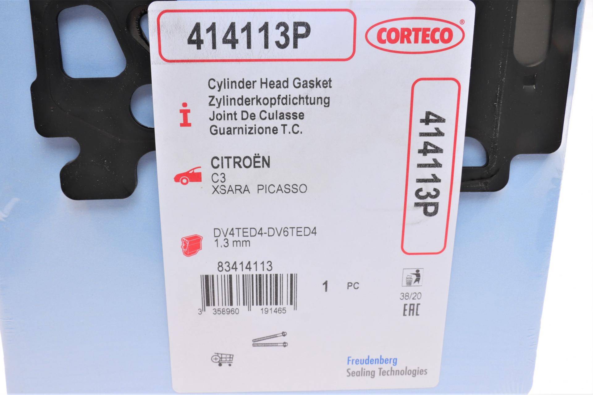 Прокладка ГБЦ Citroen Berlingo 1.6HDI 05-