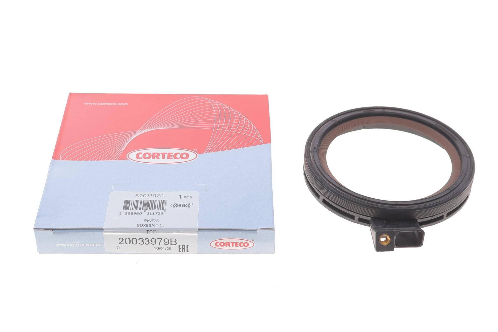 Сальник колінвалу (задній) Chevrolet Aveo/ Opel Astra H/J/ Insignia/ Vectra 1.6-1.8 05- (80x98x14.7)