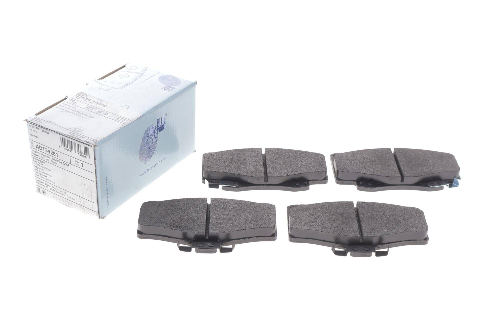 Колодки гальмівні (передні) Toyota Hilux/Land Cruiser 84-05