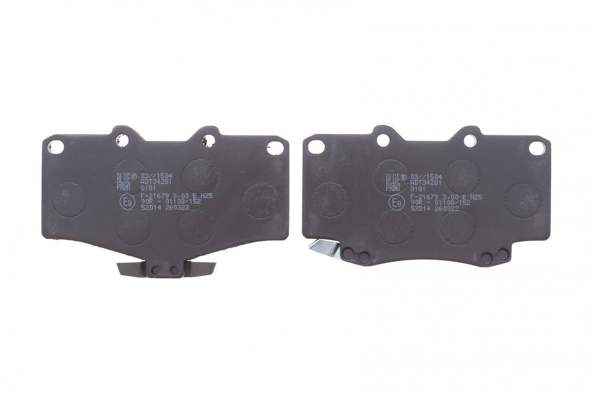 Колодки гальмівні (передні) Toyota Hilux/Land Cruiser 84-05