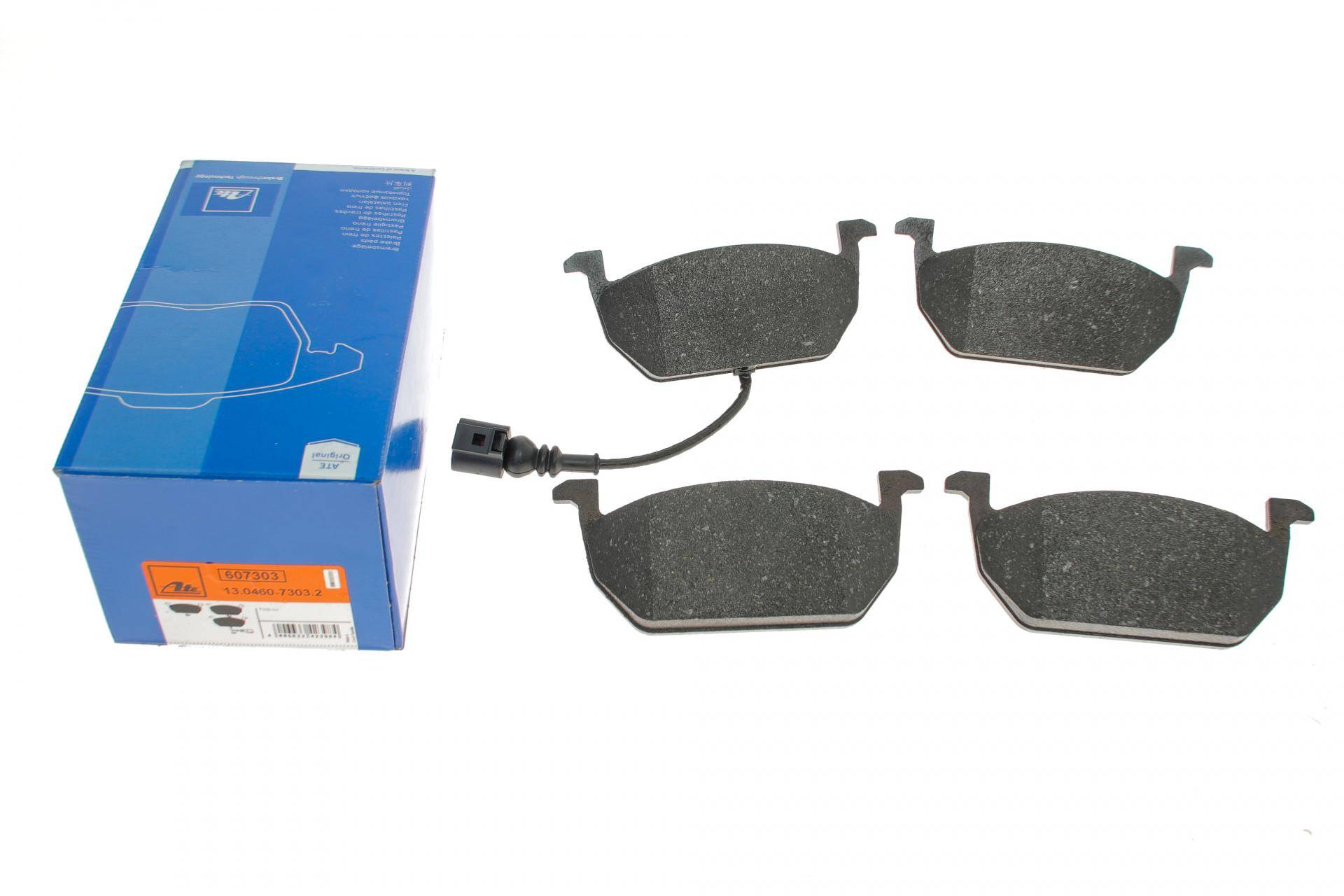 Колодки гальмівні (передні) Audi A3/Seat Leon/Skoda Octavia IV/V/VW Golf VII 12- (VW) (+датчик)