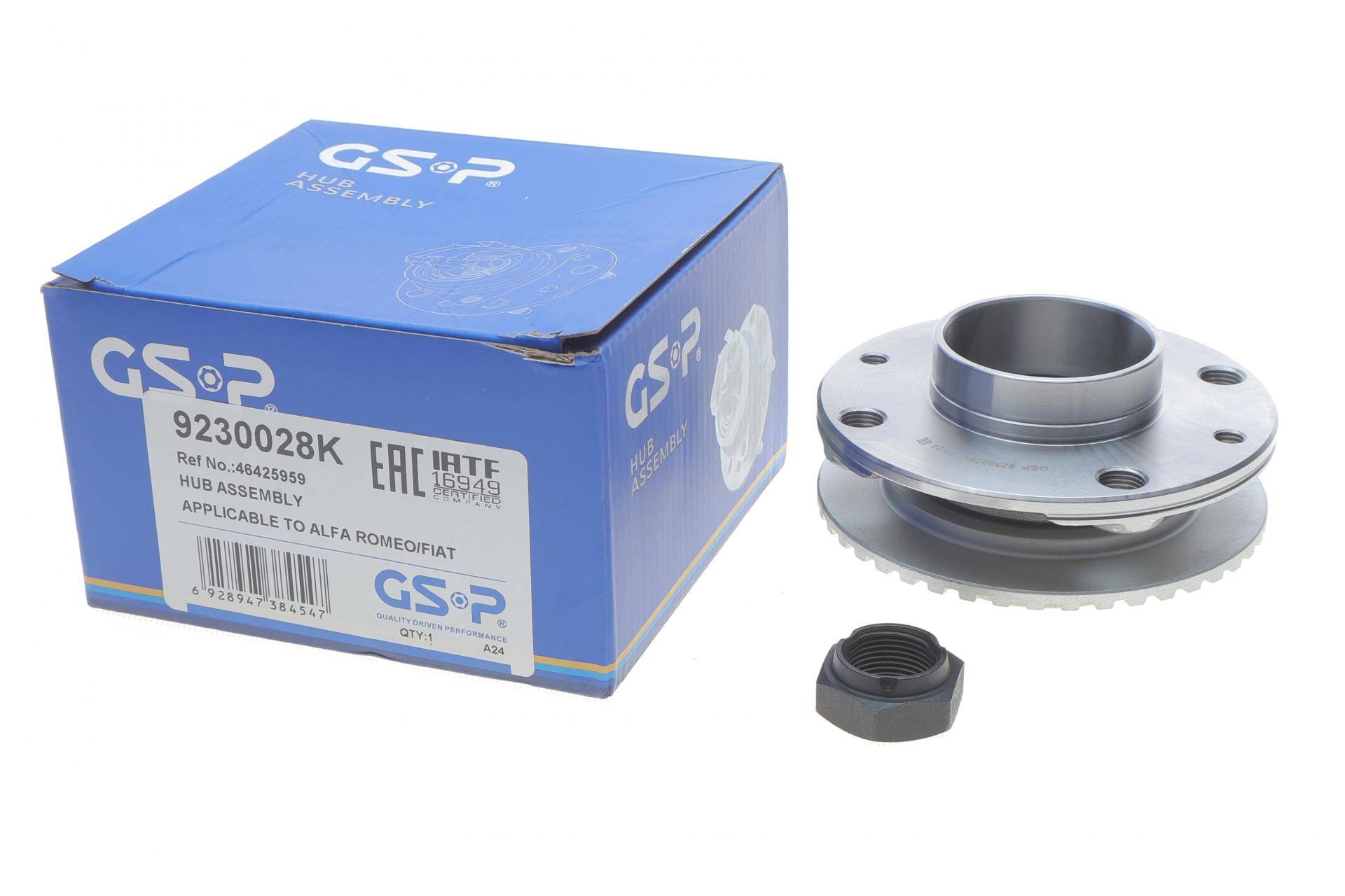 Підшипник маточини (задньої) Alfa Romeo 145/146 94-01/155 92-97 (+ABS)