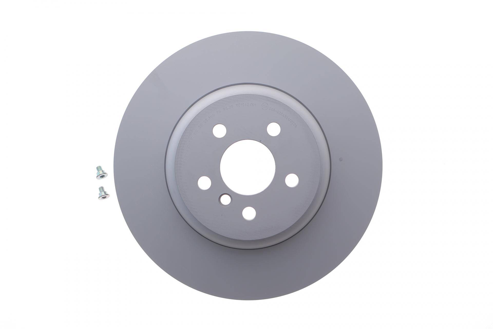 Диск гальмівний (передній) BMW 5 (G30) 530/540i 16- (348х30) (з покриттям) (вент.)