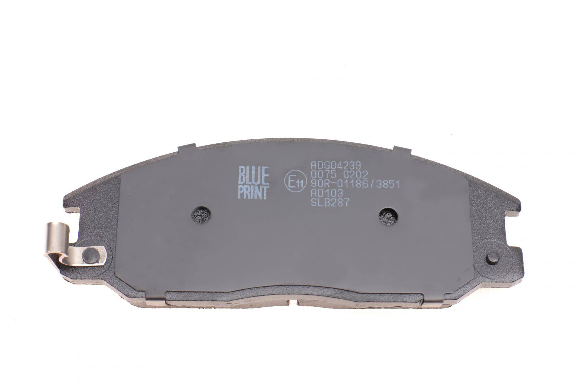 Колодки гальмівні (передні) Hyundai Santa Fe/Trajet 01-13/Ssangyong Kyron 2.0-2.7 D 05-