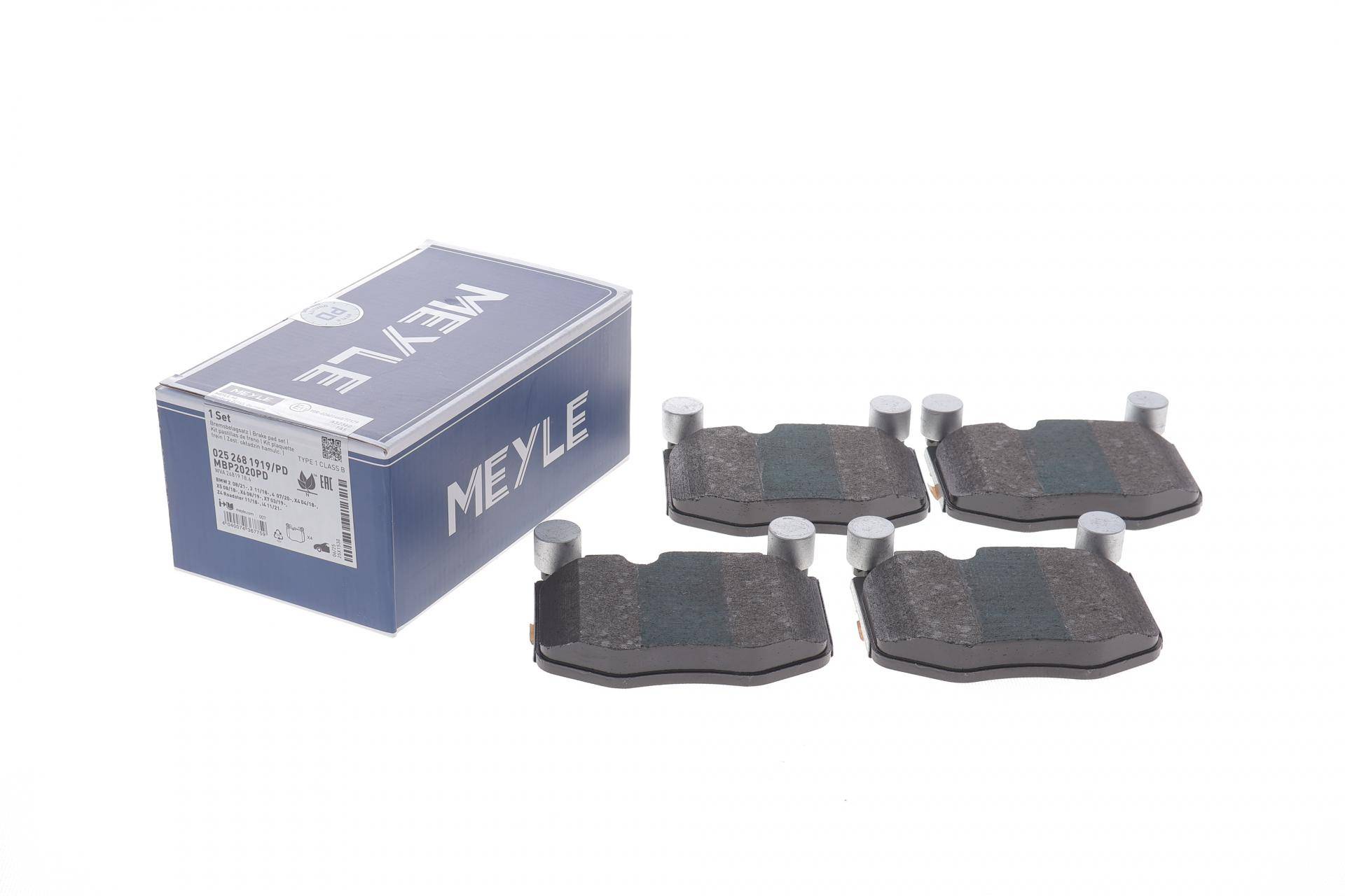 Колодки гальмівні (передні) BMW 3 (G20) 18-