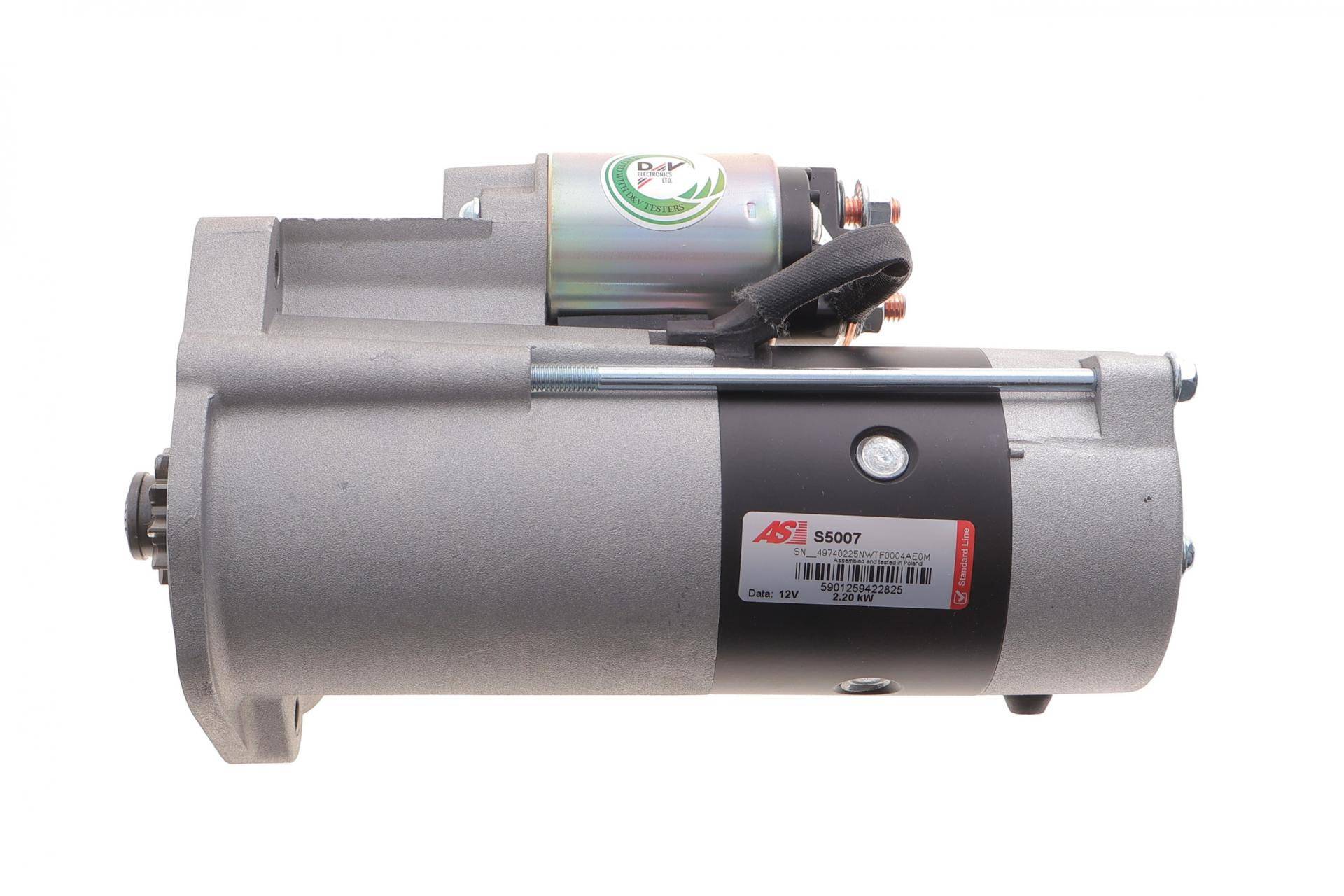 Стартер Mitsubishi Pajero 2.8-3.2 D/TD/DI-D 93-/L200 2.5 DI-D 14- (2.2kw/12V) (z=10) = 112370