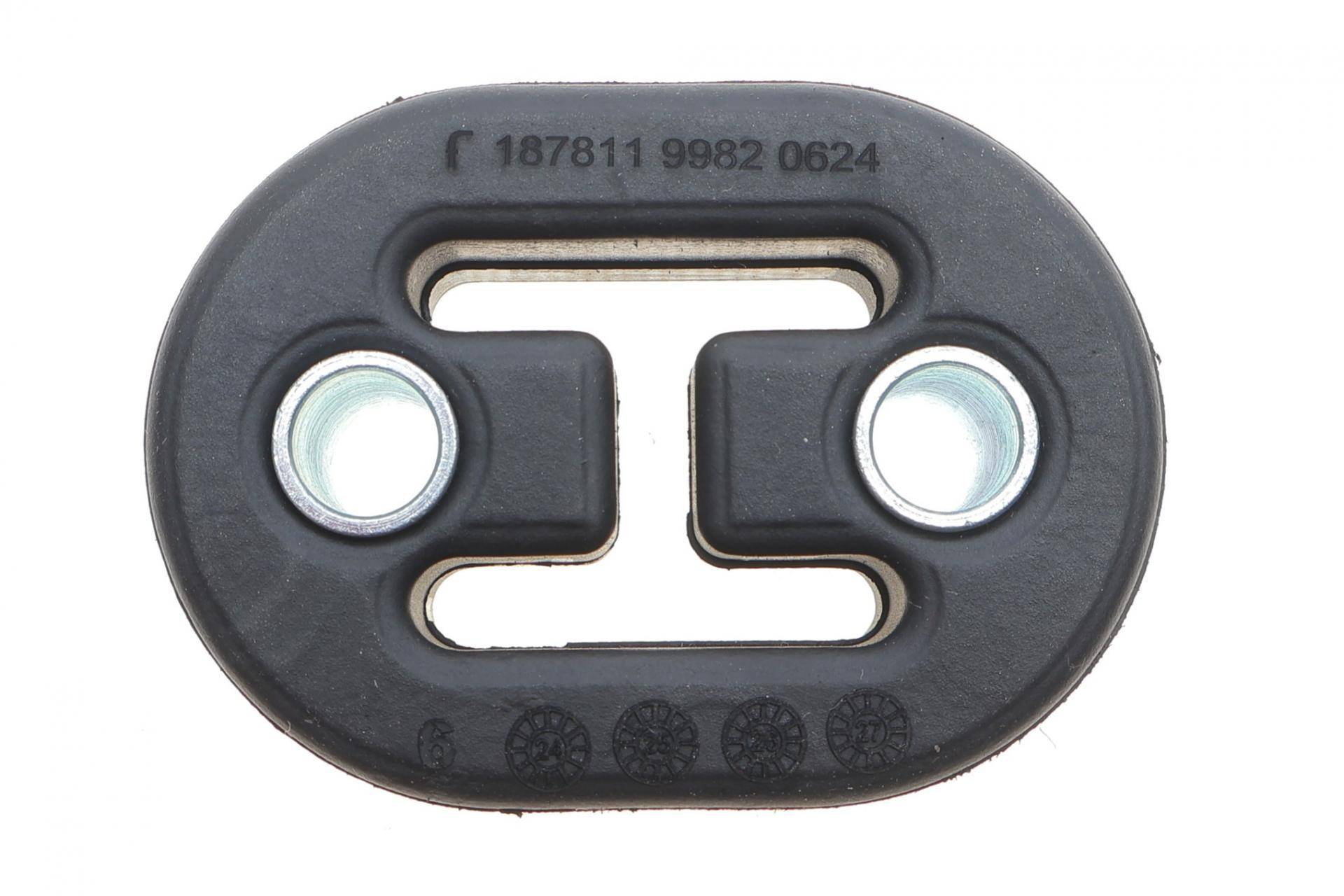 Гумка глушника Mitsubishi Outlander 2.0/2.4 4WD 01--06/Nissan Qashqai/X-Trail 1.2-2.0 dCi 07-