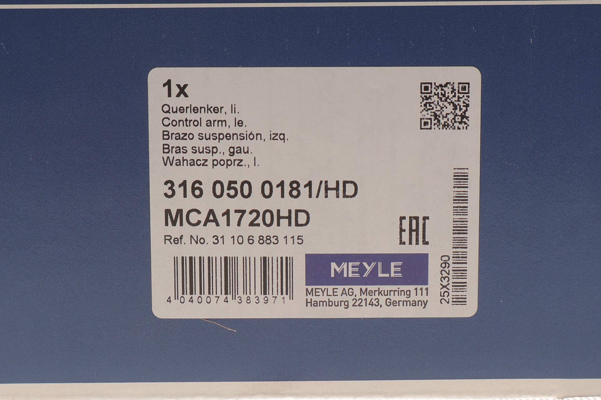 Важіль підвіски (передній/зверху) (L) BMW X5 (G05/F95) 18-/X6 (G06/F96) 19-/X7 (G07) 19-