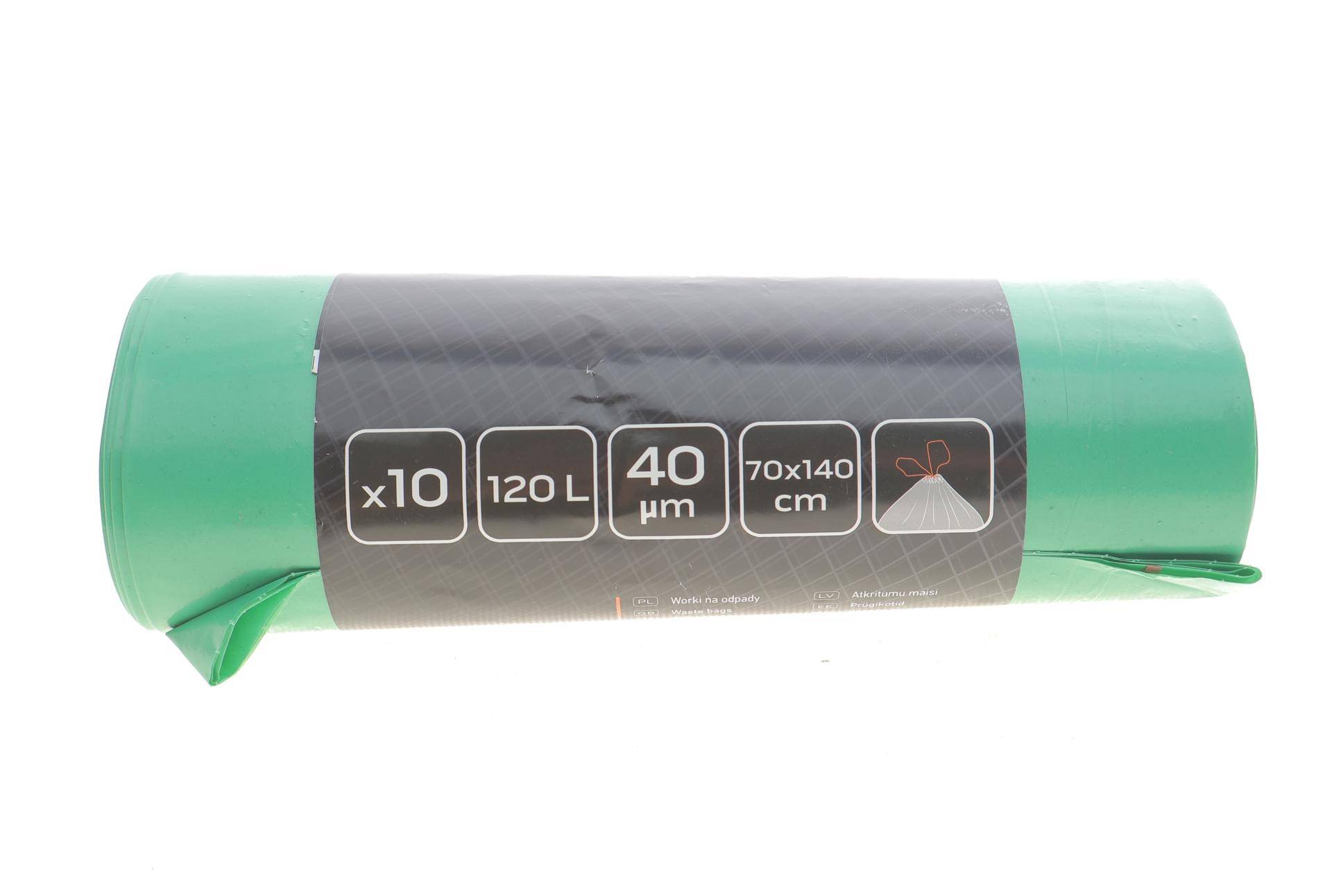 Мішки для сміття 120 л 10 шт