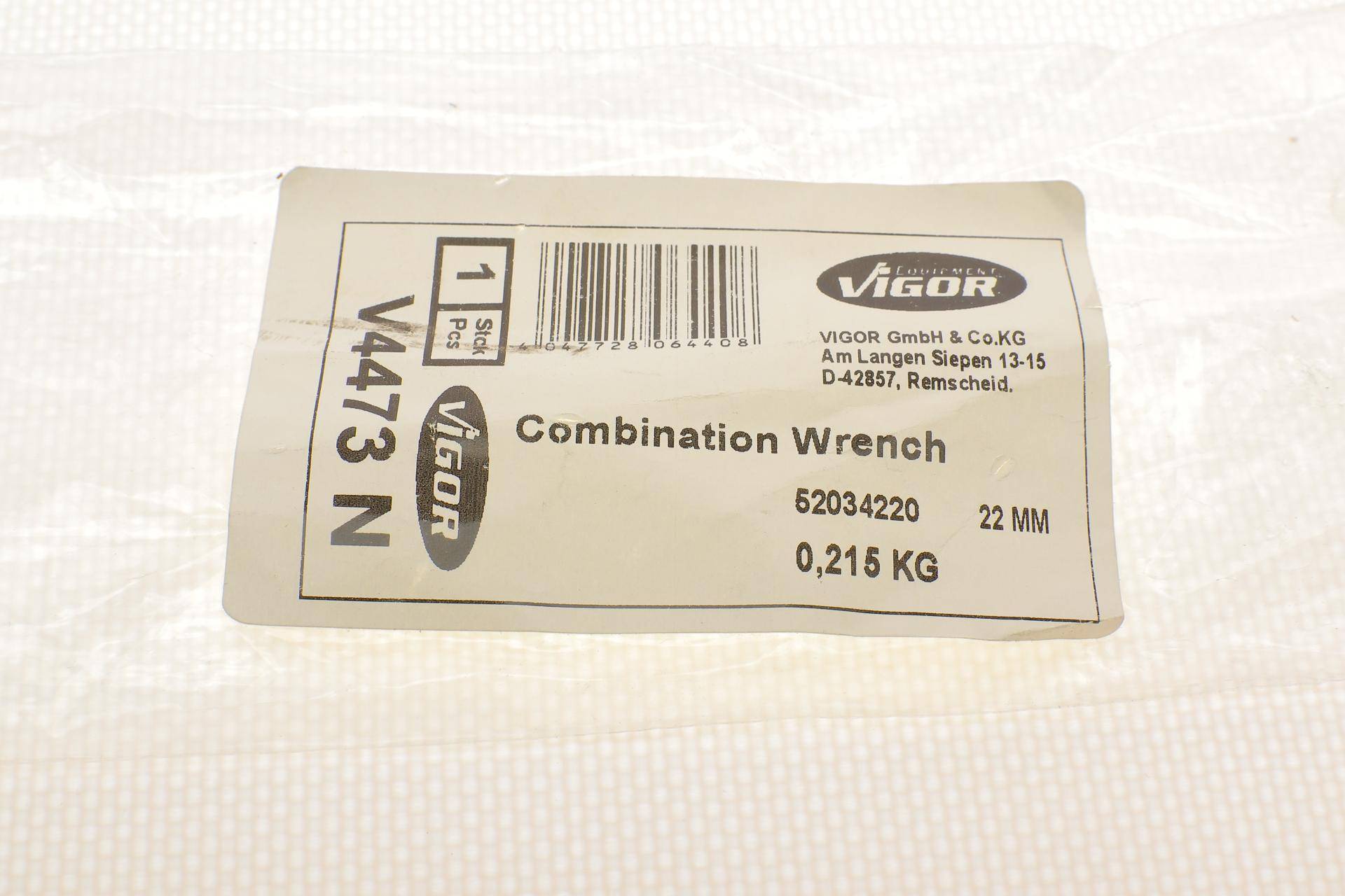 Ключ ріжково-накидний 22 мм L-248 мм